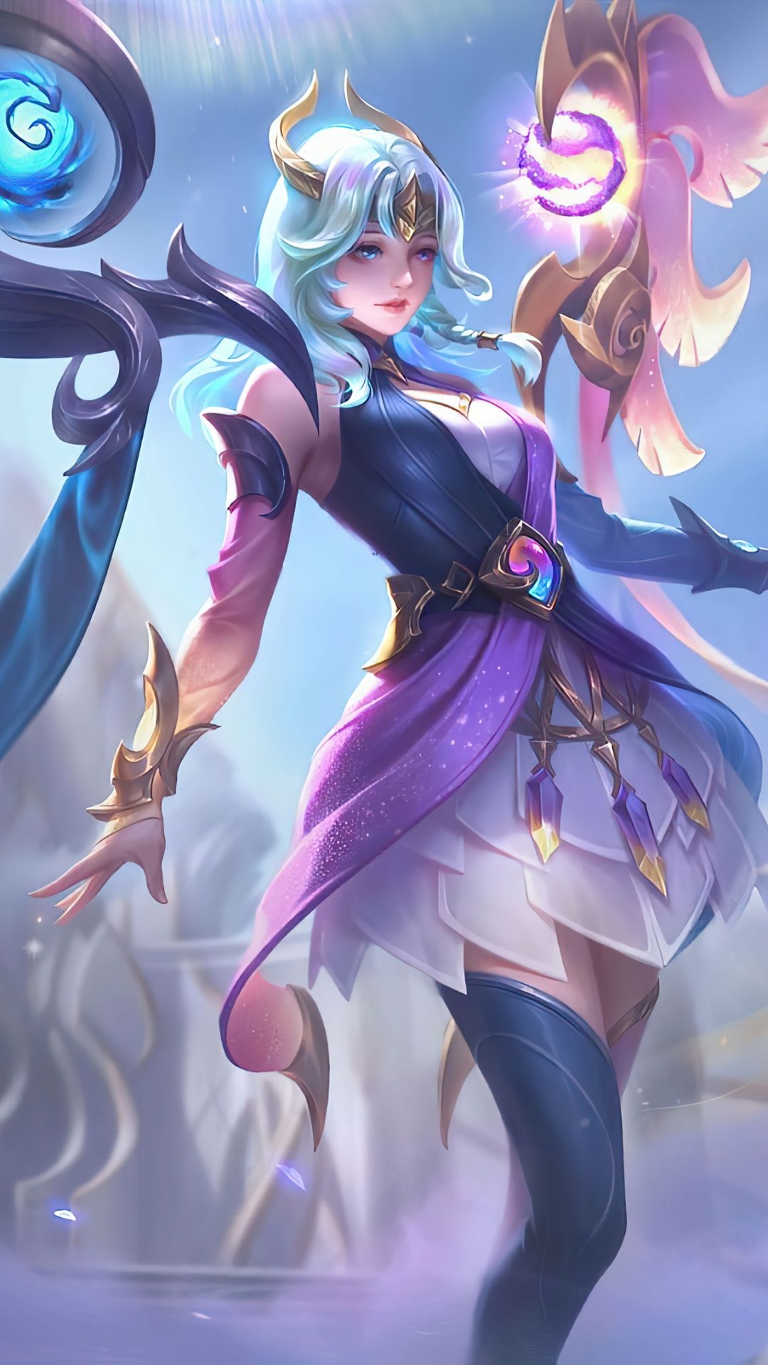 1080x1920 Mobile Legends: Bang Bang Wallpaper 4K, Lunox, Mobile game