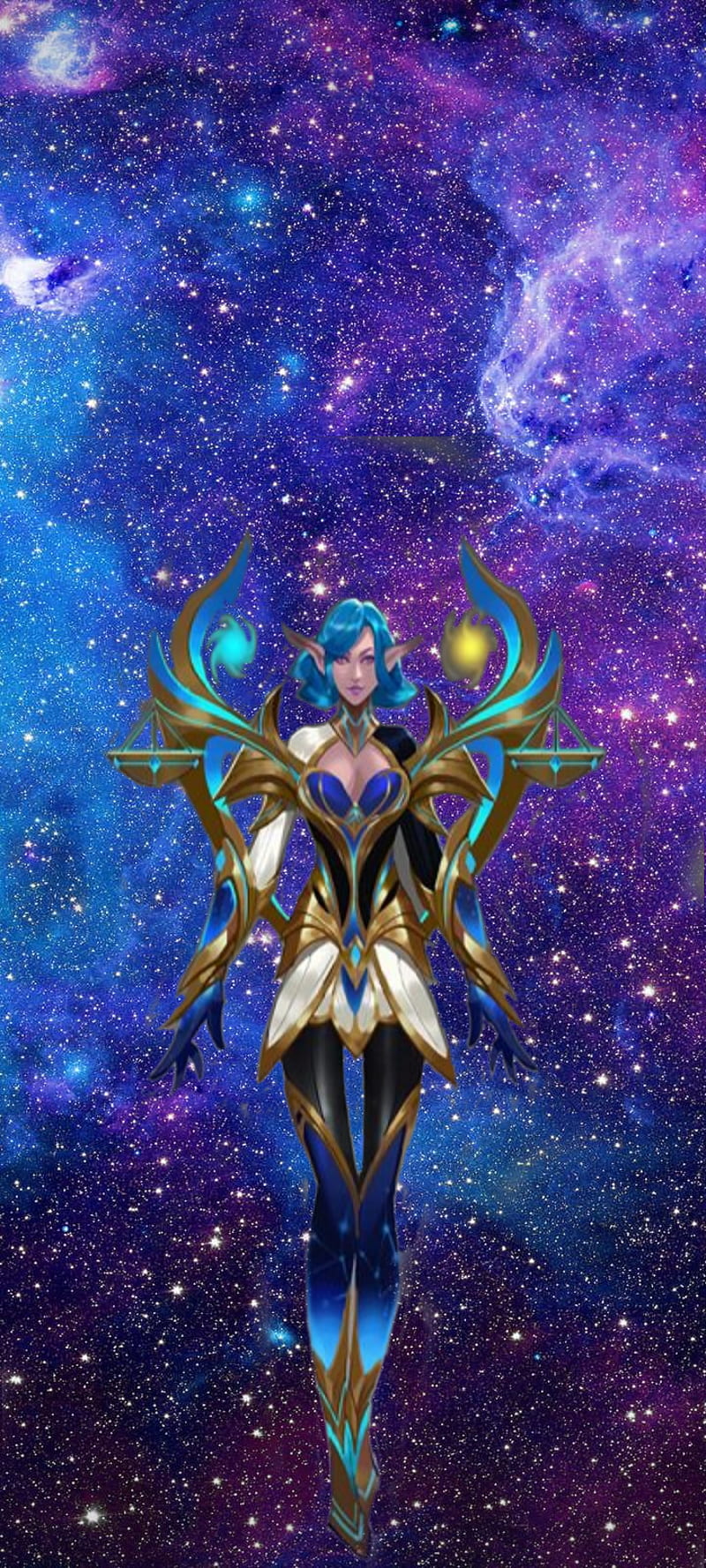 800x1778 Lunox, blue, mobilelegend, purple, HD phone wallpaper