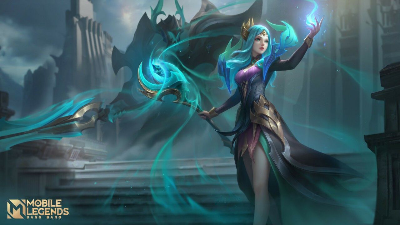 1280x720 Eudora Lunox Freya Angela Karrie HD Mobile Legends Bang Bang Wallpaper