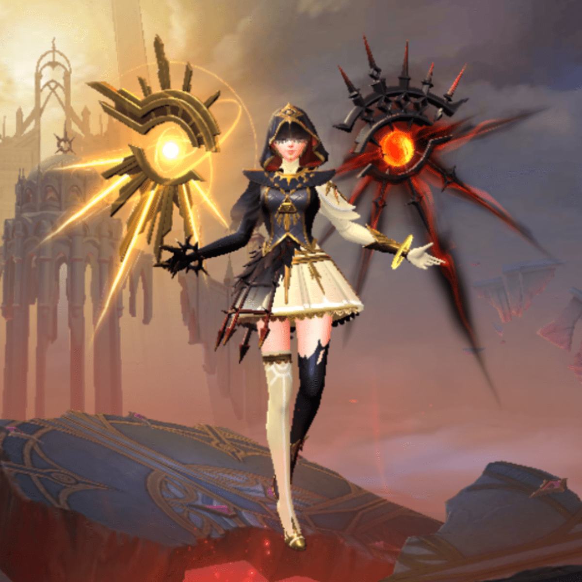 1200x1200 Mobile Legends Bang Bang: Lunox The Twilight Goddess