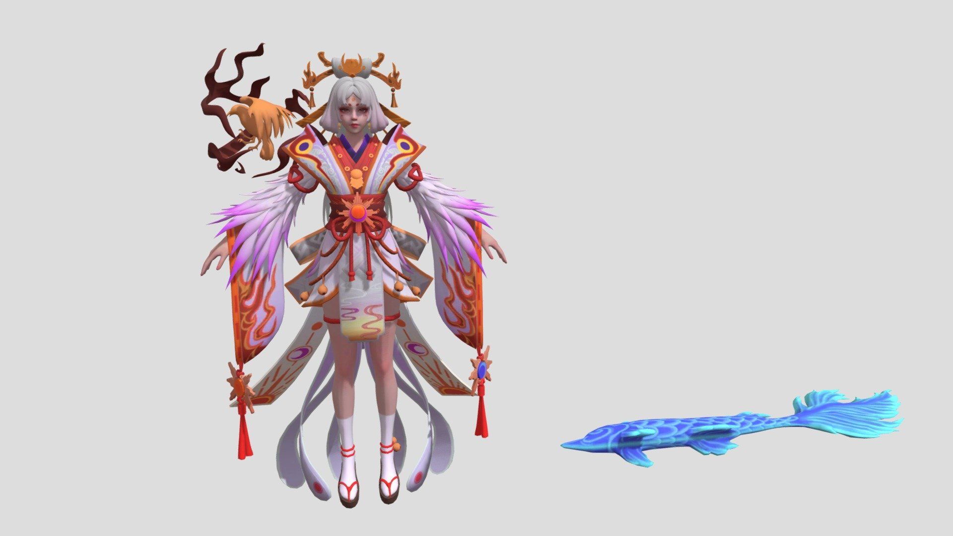 1920x1080 Lunox Divine Goddess (STATIC POSE) Free 3D model by gfilm 3D's 2nd [40c9c6a]