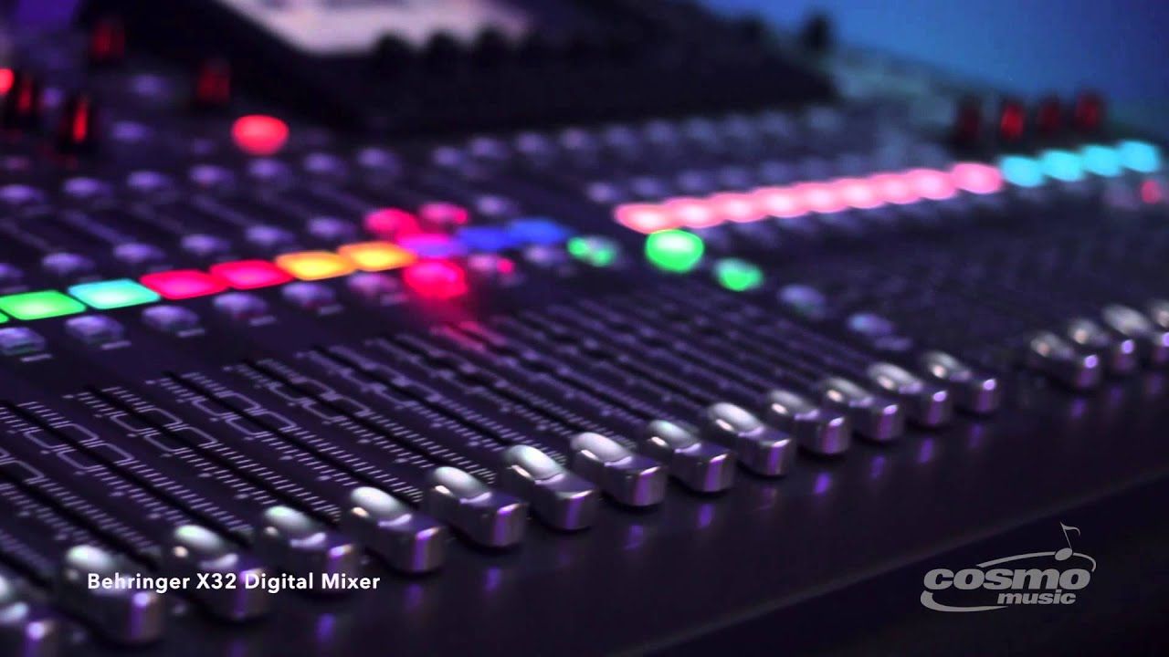 1280x720 Behringer X32 Digital Mixer
