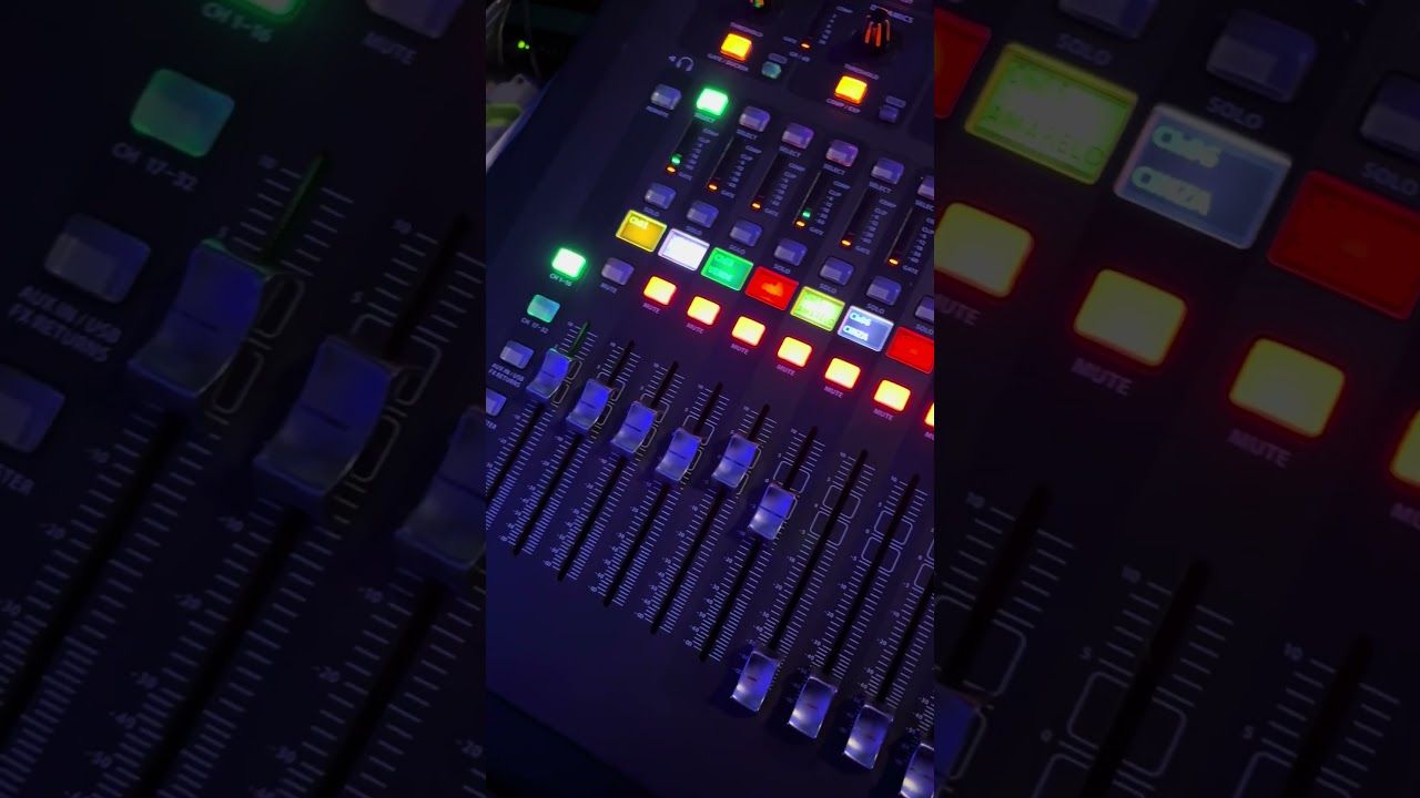 1280x720 Behringer X32 # Assign Buttons