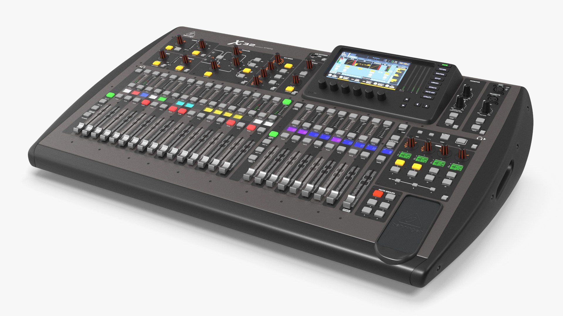1920x1080 Behringer X32 Digital Mixer Switched On 3D