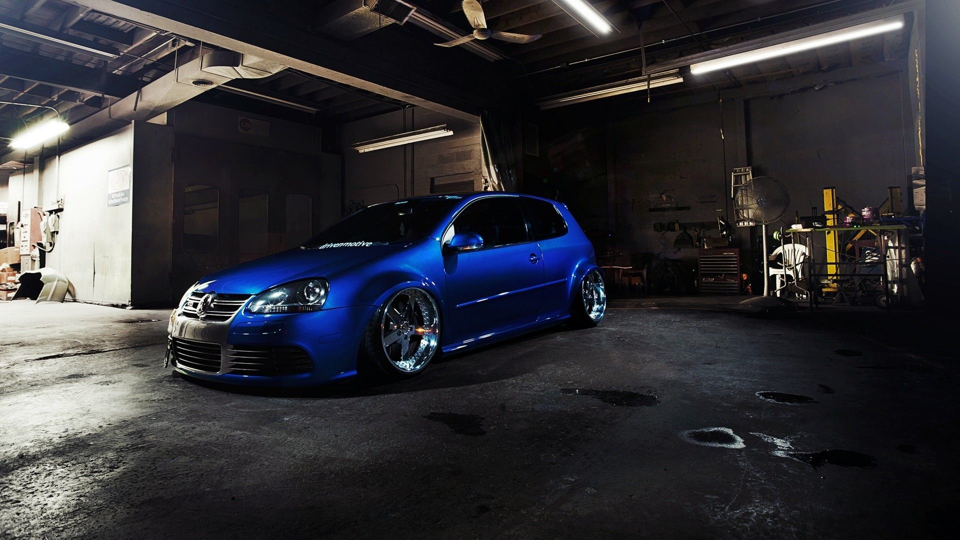 1920x1080 Stance, Volkswagen, Golf V, R32 Wallpaper HD / Desktop and Mobile Background