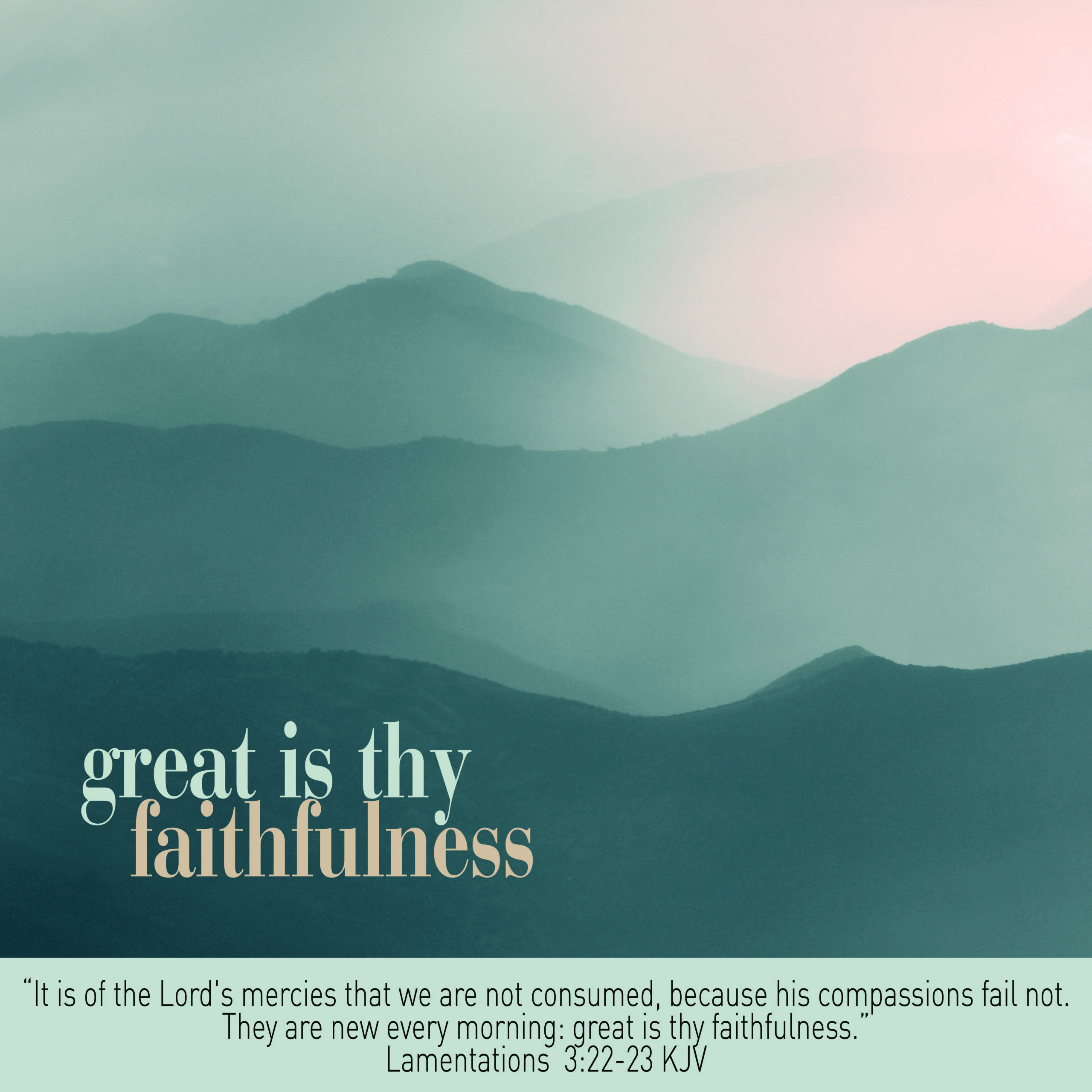 2560x2560 Great Is Thy Faithfulness. E Card Gideons International In The Philippines