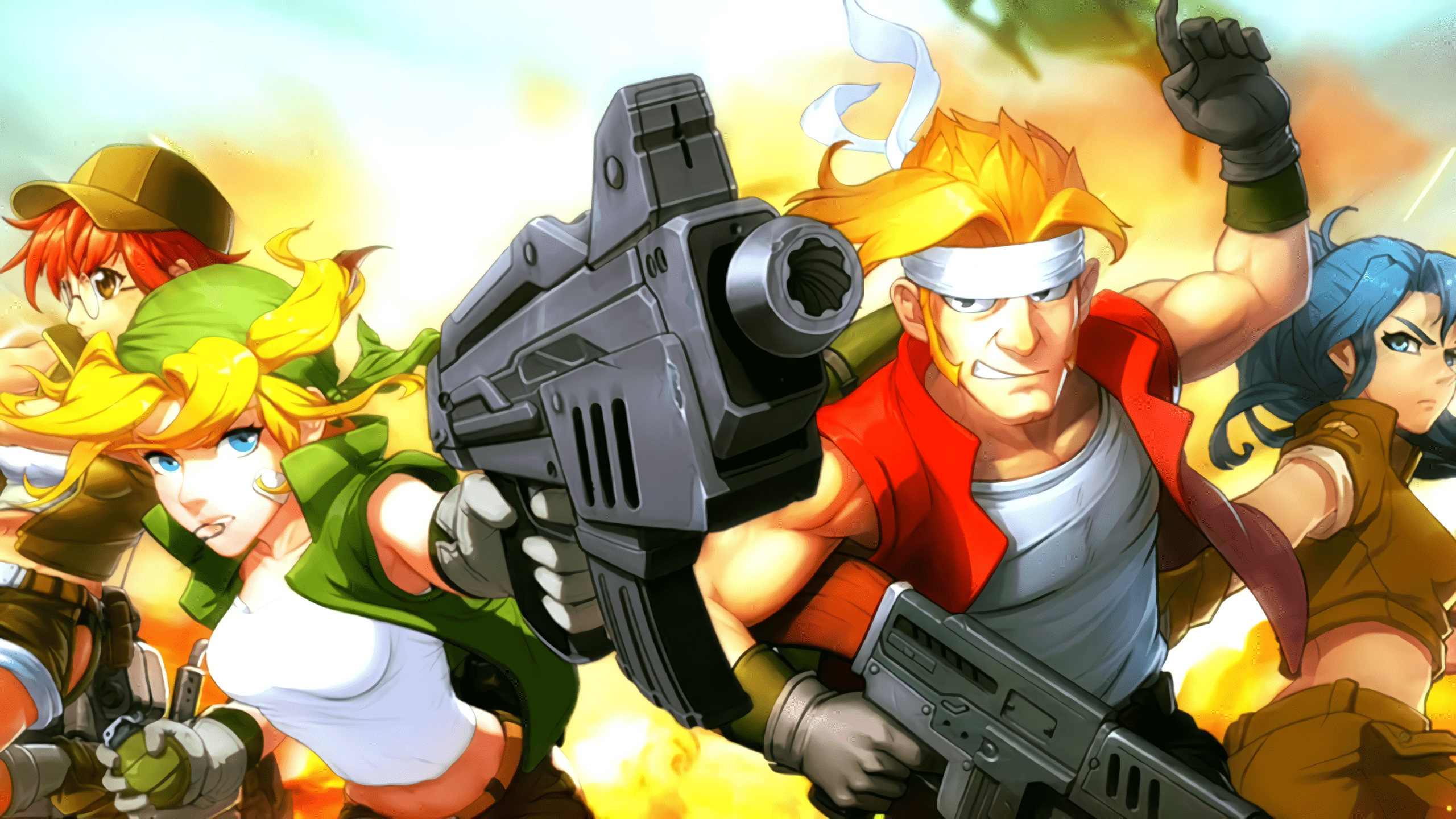 2560x1440 Metal Slug XX Wallpaper