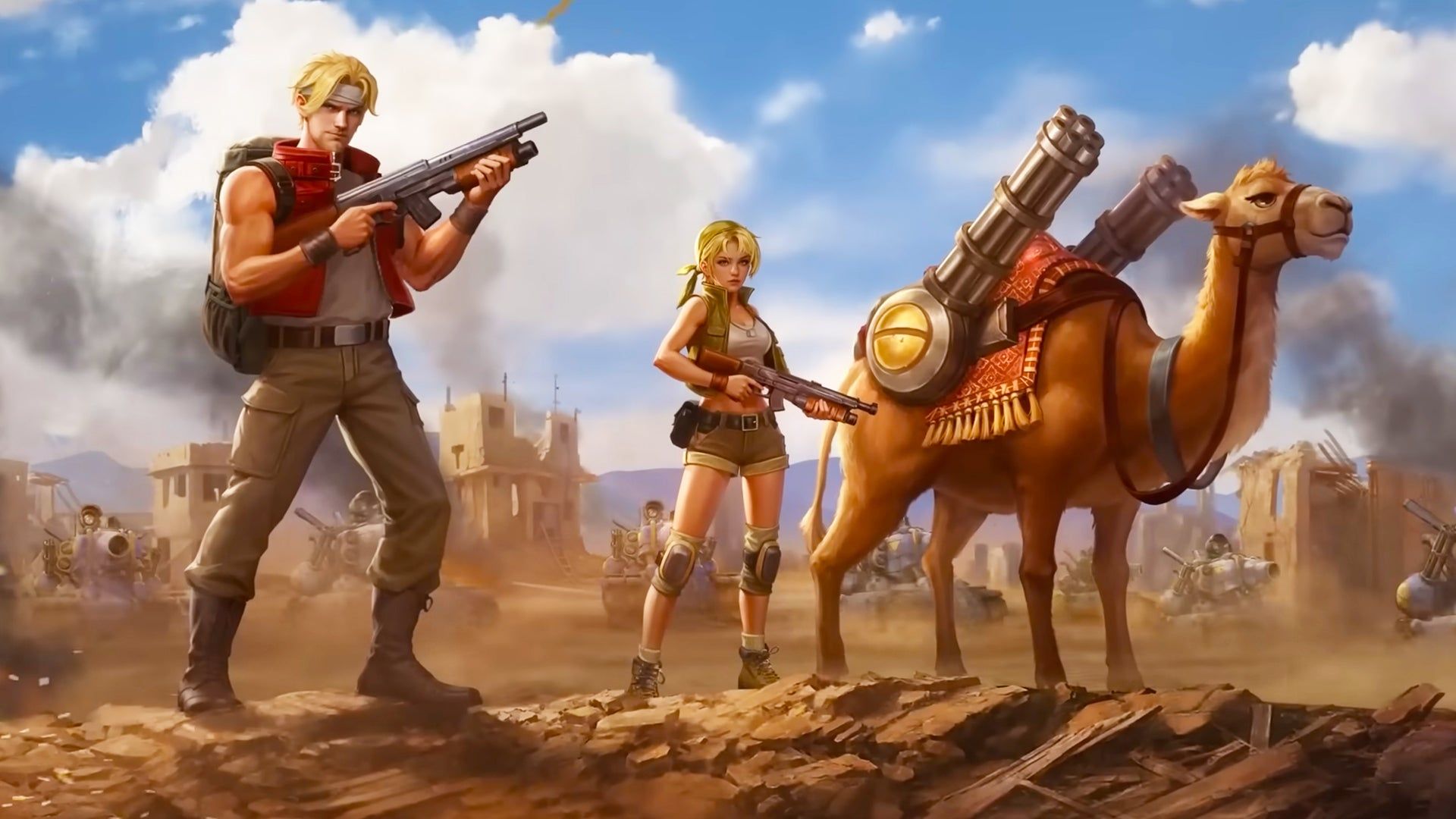 1920x1080 Warpath X Metal Slug 3 Crossover Trailer
