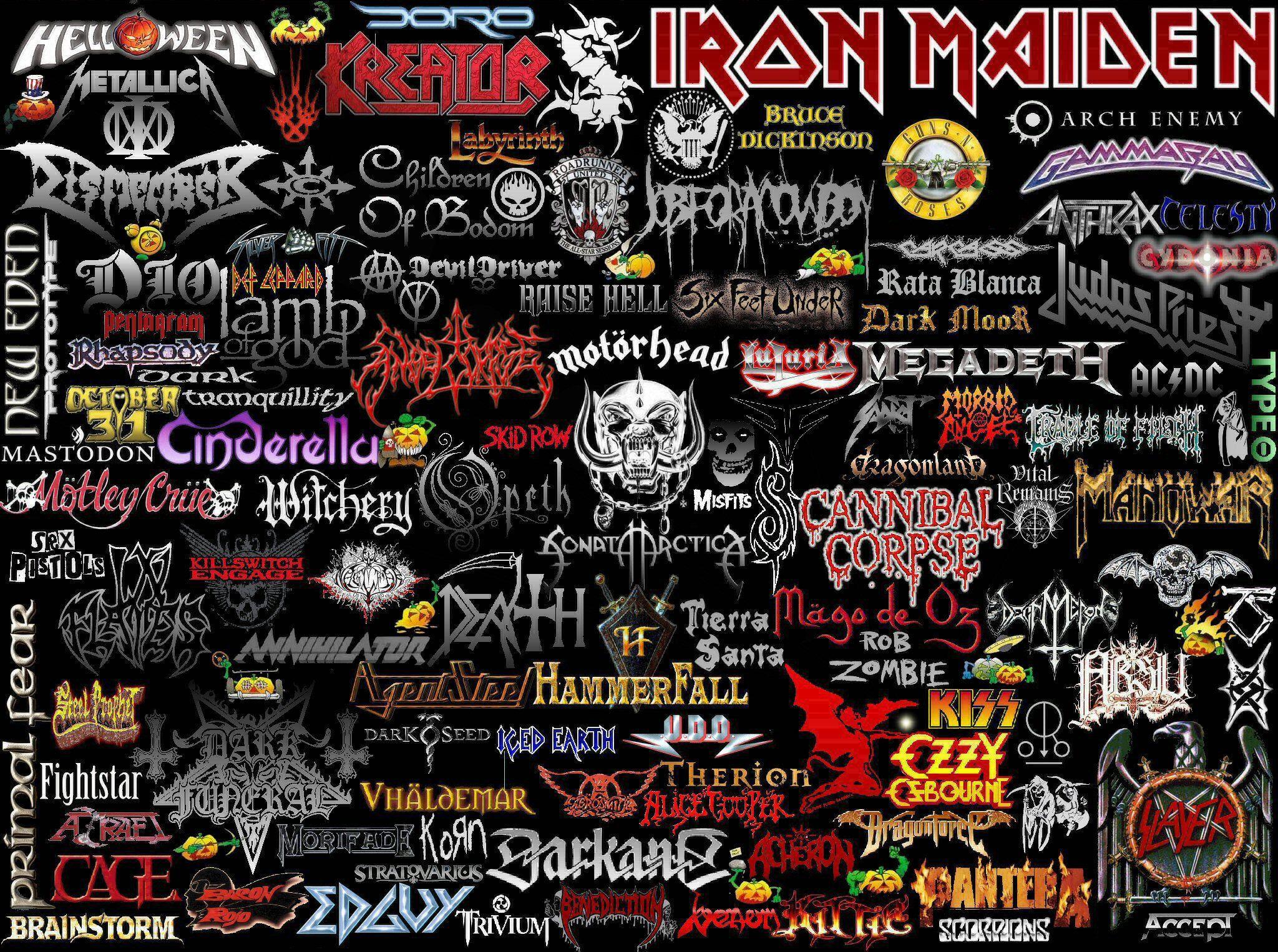 Heavy Metal Bands Wallpaper