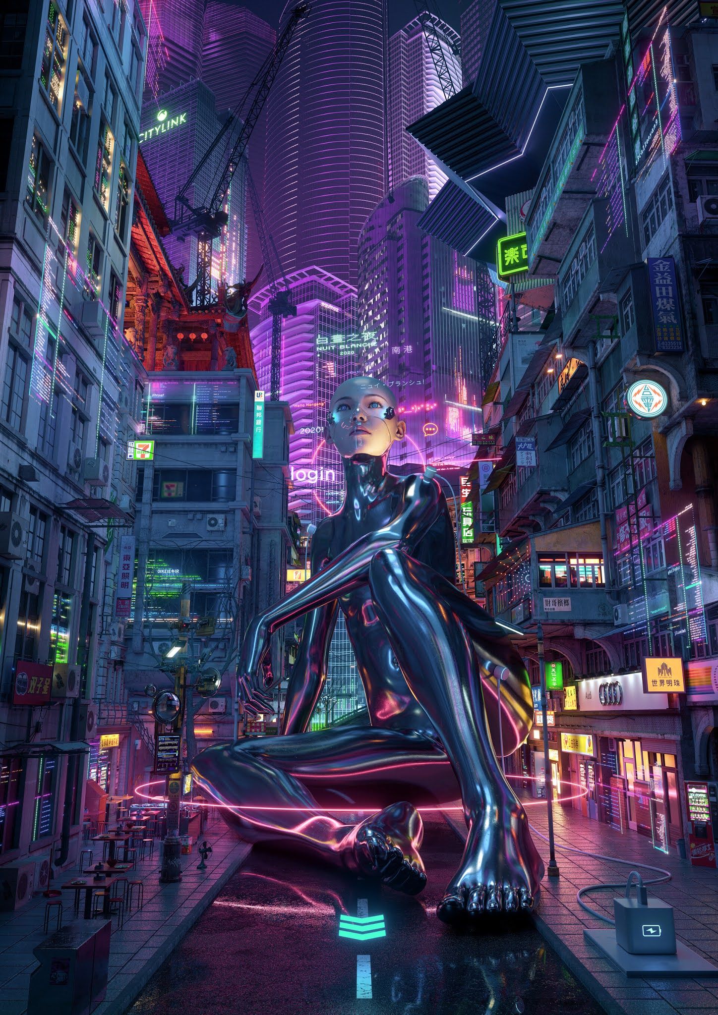 1448x2048 CYBER FUTURE PHONE WALLPAPER 4K Wallpaper. Best 4K Wallpaper for Computers