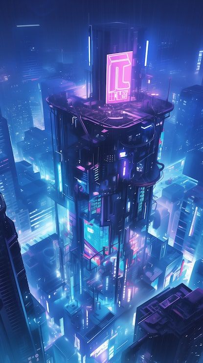 415x740 Hiq Ace Future Cyber City Photo Free High Quality Picture