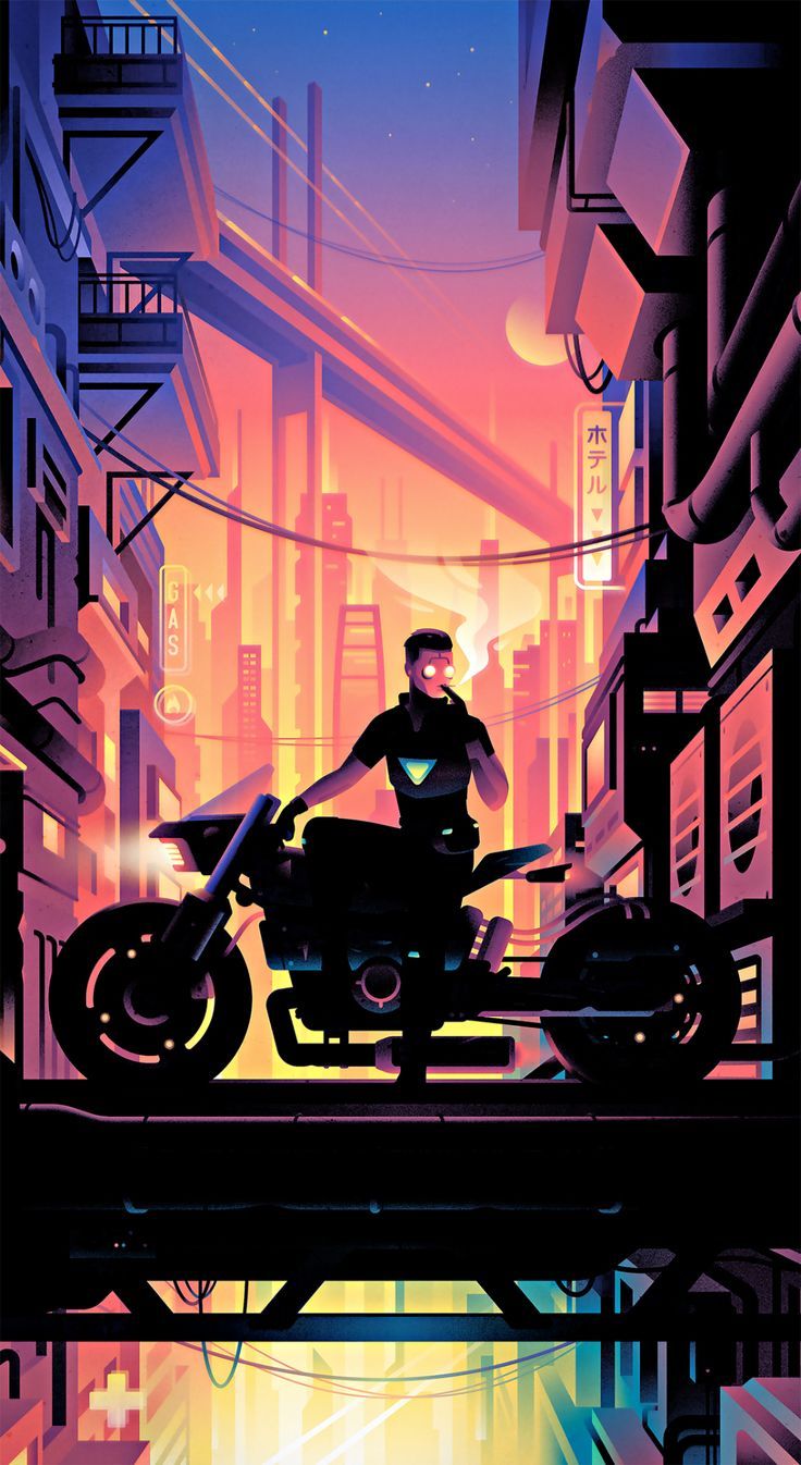 736x1346 iPhone wallpaper Future Oled