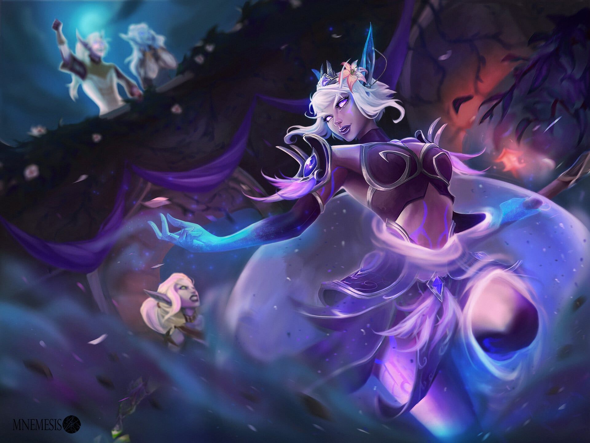 1920x1440 Art My nightborne mage