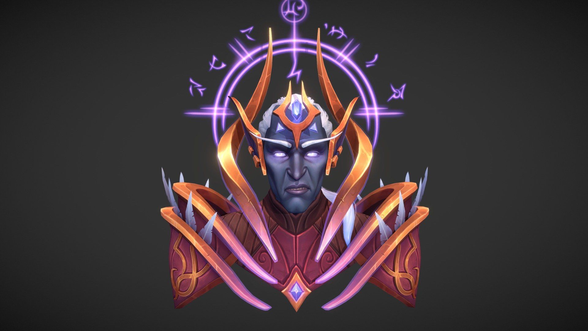 1920x1080 Alexandra Quinby Warmage Bust