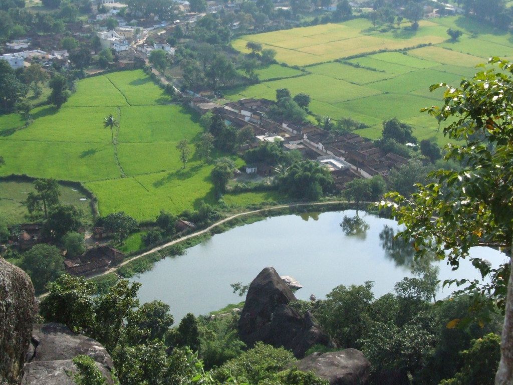 1024x768 from Sihava hill. The lifeline of Chhattisgarh- Mahanadi ri