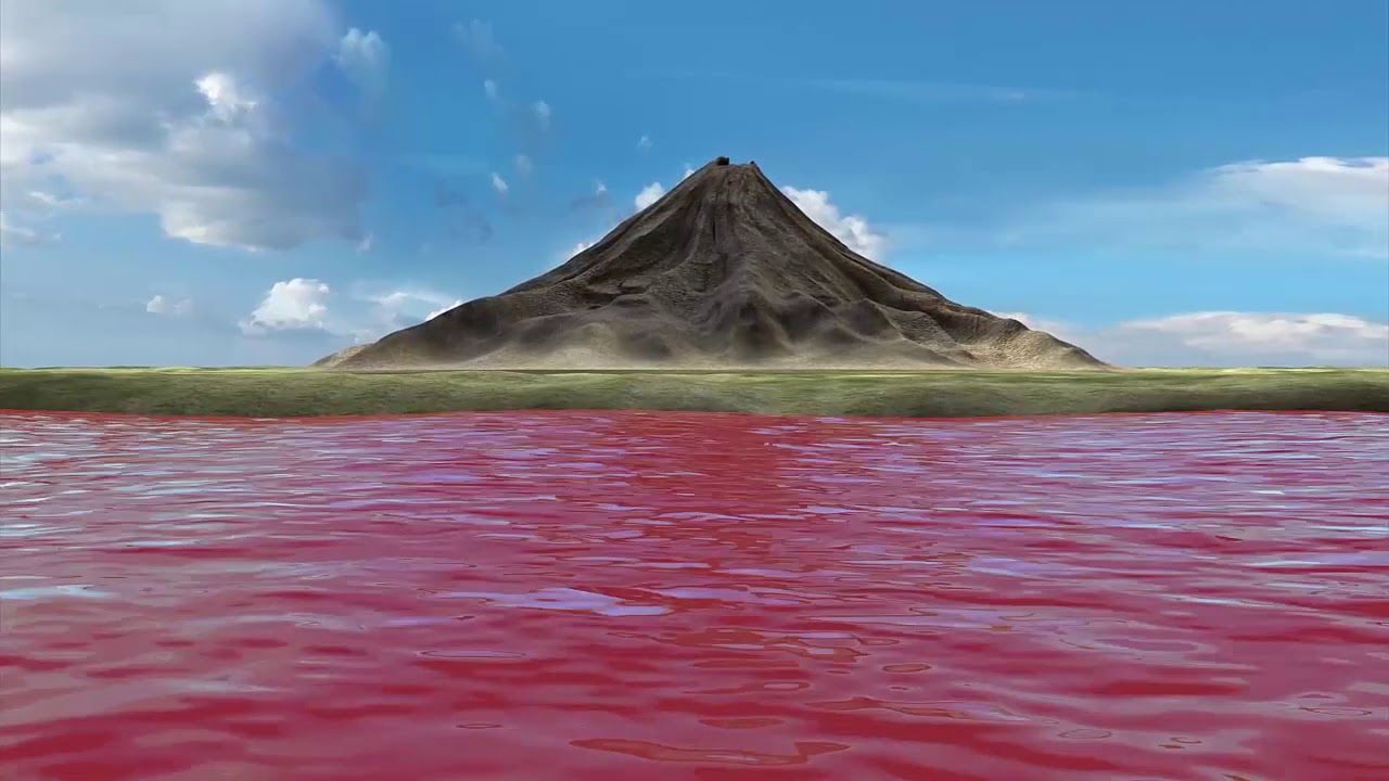 1280x720 Lake Natron l Bizarre Rare Habitat Breathing Planet