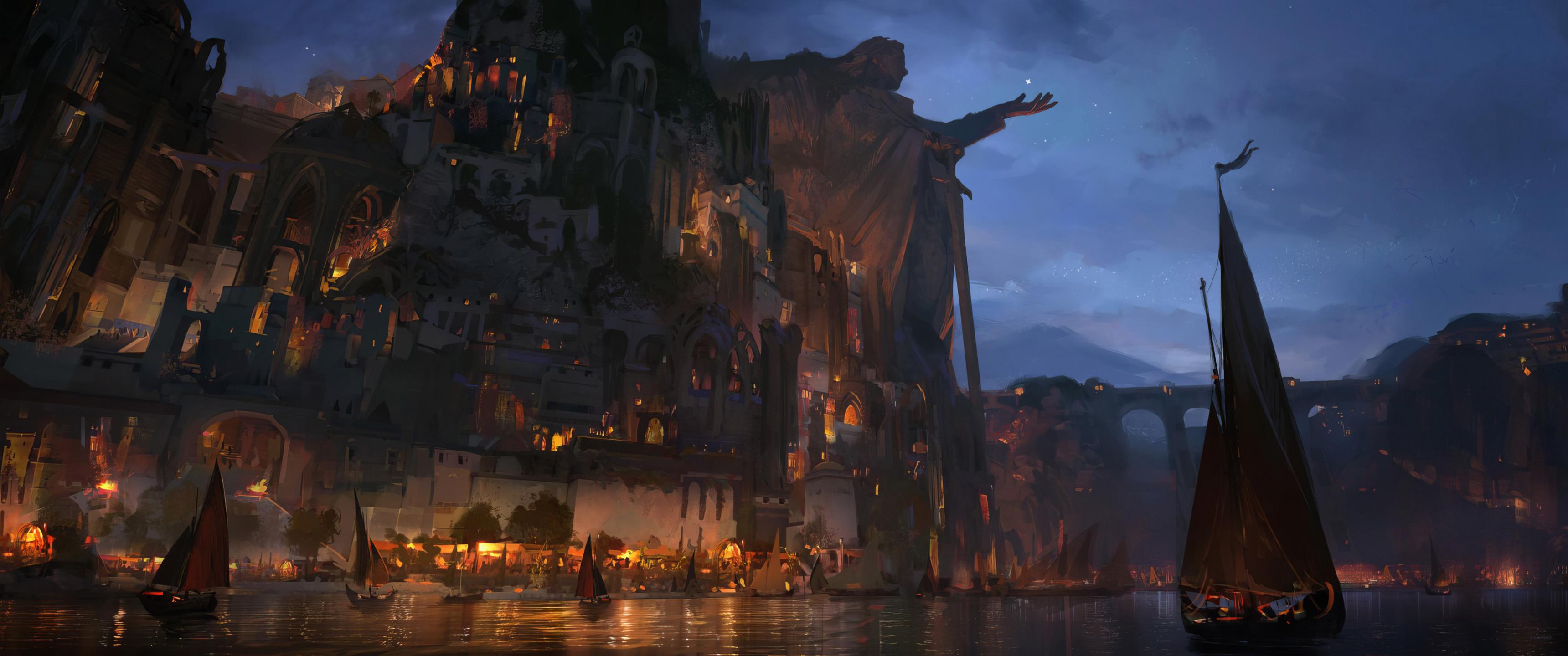 3440x1440 Various Tolkien 21:9 ultrawide image [3440x1440]