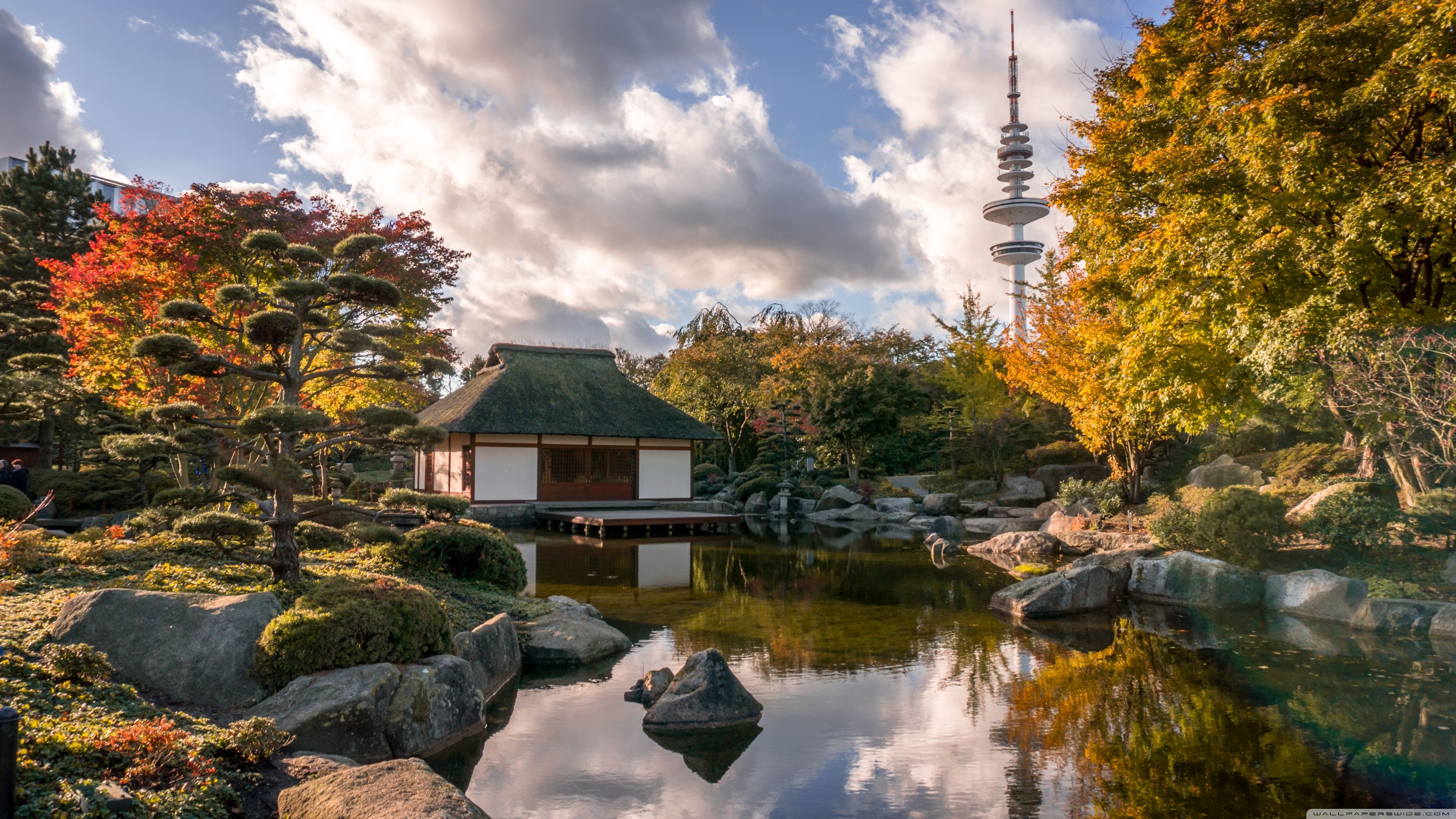 3840x2160 Japanese Garden Hamburg HDR 4K UHD Wallpaper for UltraHD Desktop and TV : Widescreen and UltraWide Display : Smartphone and Tablet Devices