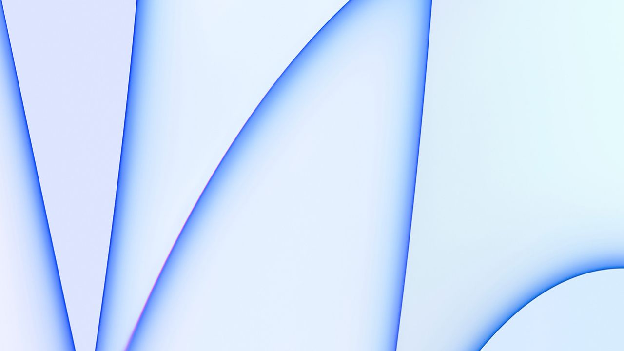 1280x720 Обои Light blue iMac color matching wallpaper for iPhone HD, HDV, 720p, 16:9 бесплатно, заставка 1280x720 - скачать картинки и фото