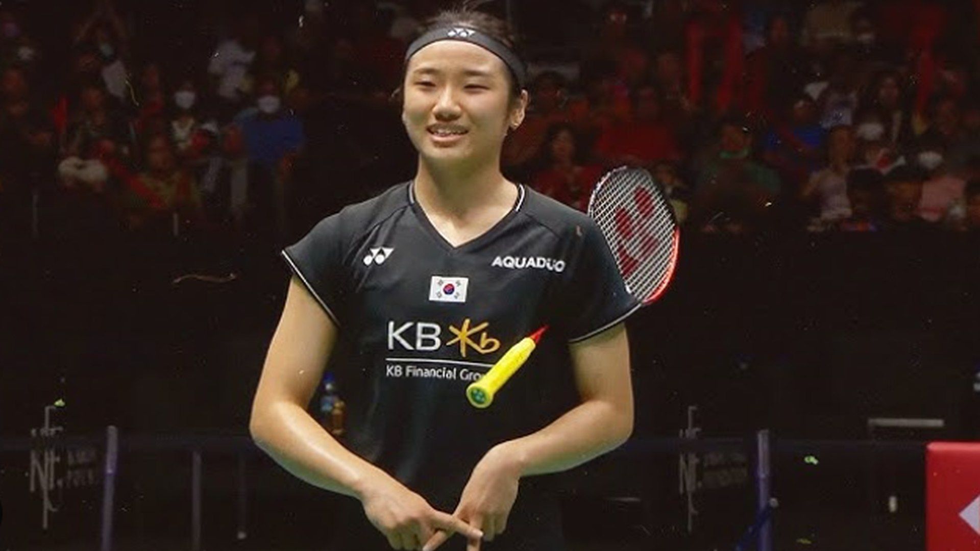 1920x1080 Denmark Open: Paris Olympics gold medalist ignores coach. Stadium Astro English
