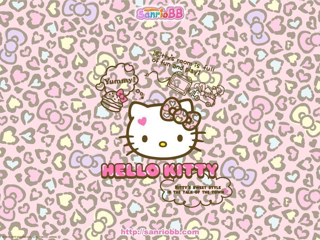 1024x768 Kawaii Hello Kitty Wallpaper