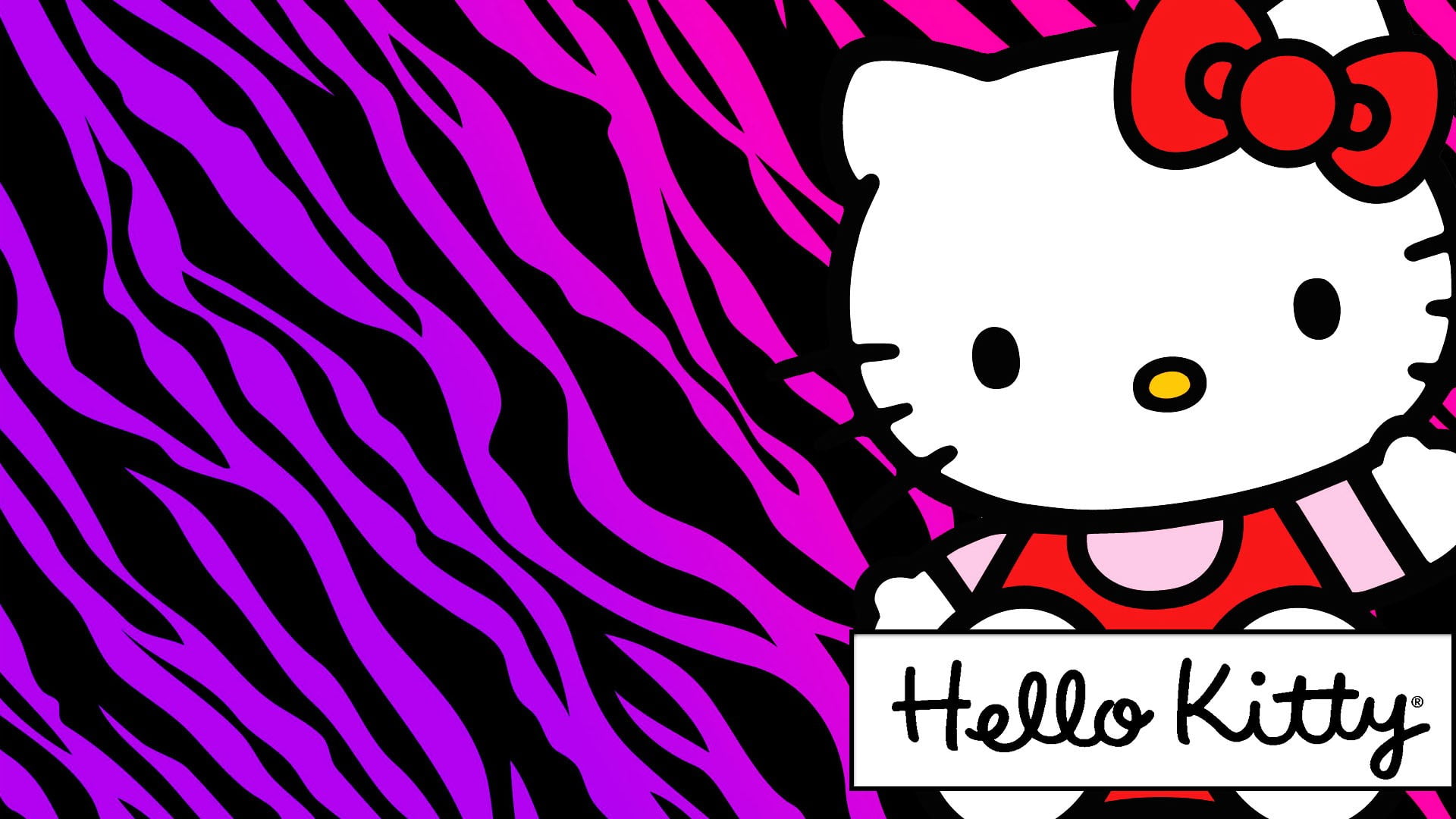 1920x1080 Hello Kitty logo, Hello Kitty, kittens, cat, Japanese HD wallpaper