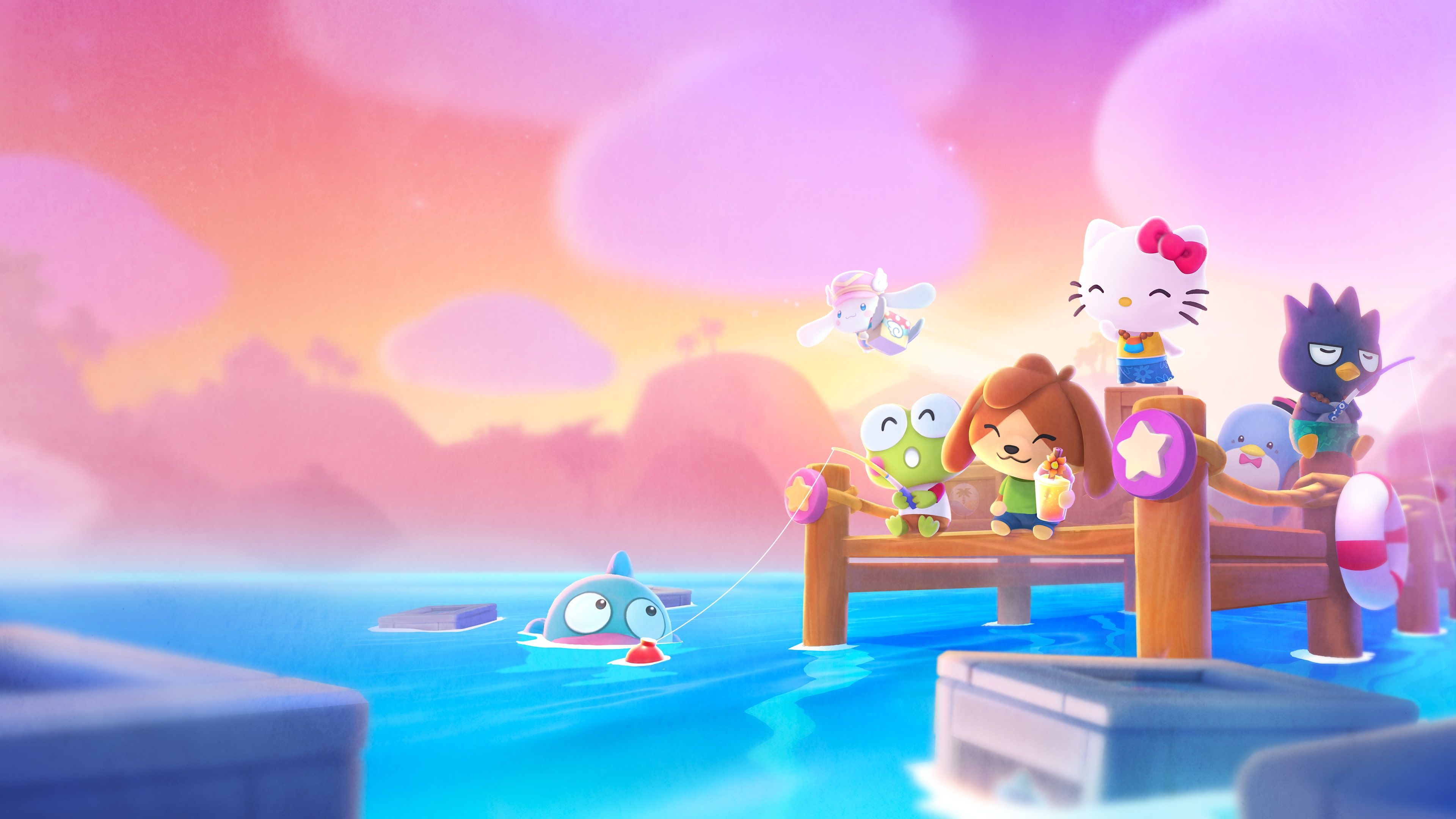 3840x2160 Hello Kitty Island Adventure