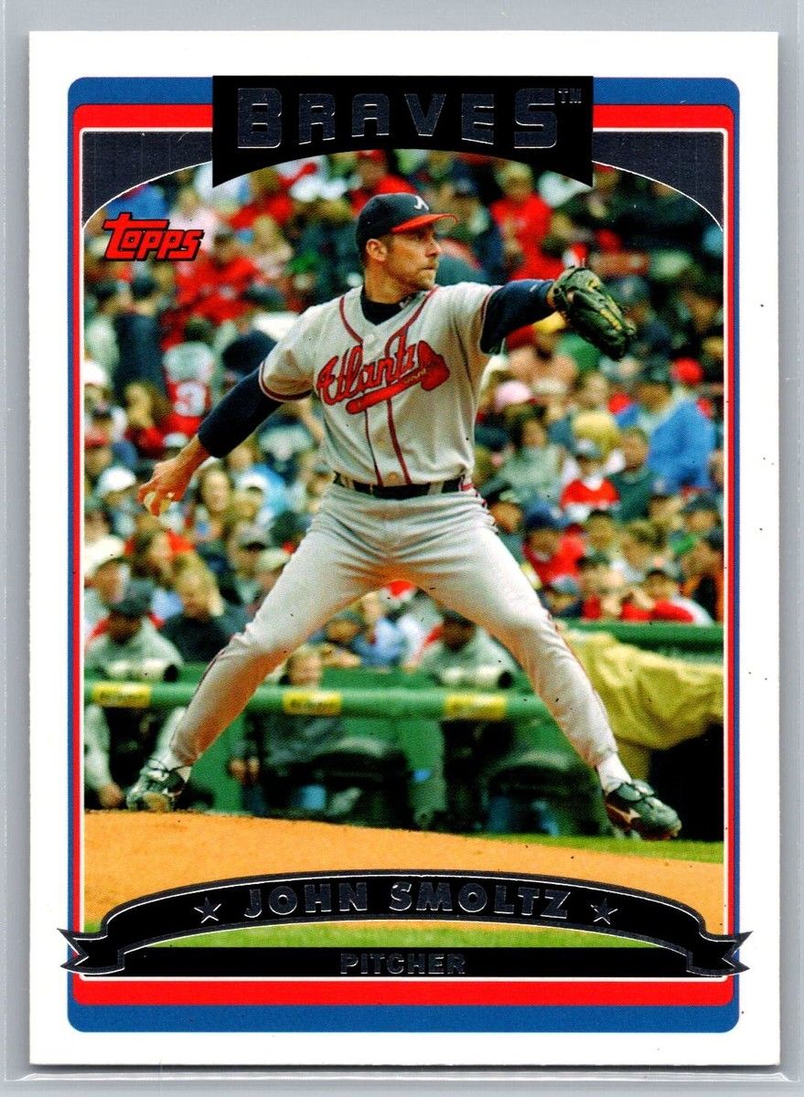 879x1200 John Smoltz 2006 Topps BASEBALL Atlanta Braves HOF