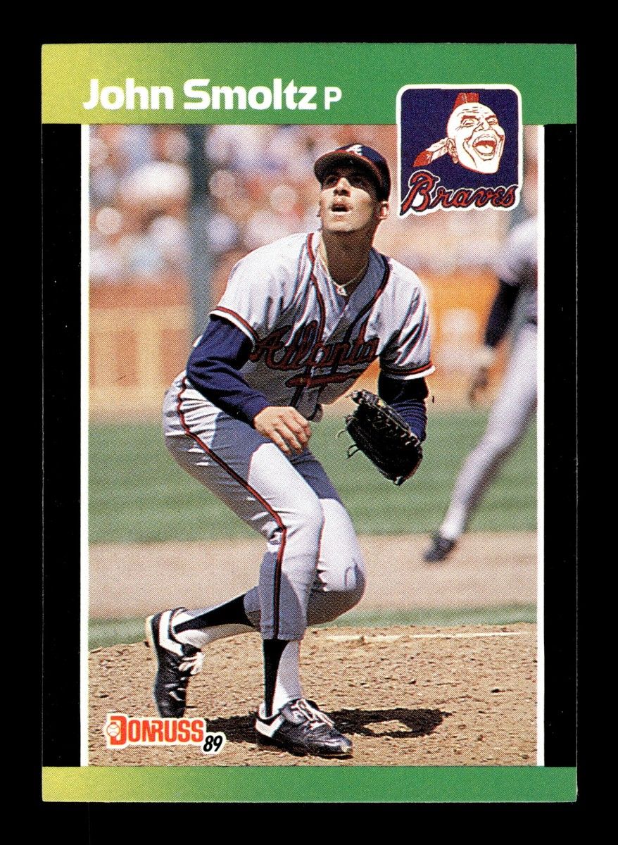 878x1200 John Smoltz 1989 Donruss Baseball's Best Atlanta Braves Rookie Card MLB HOF