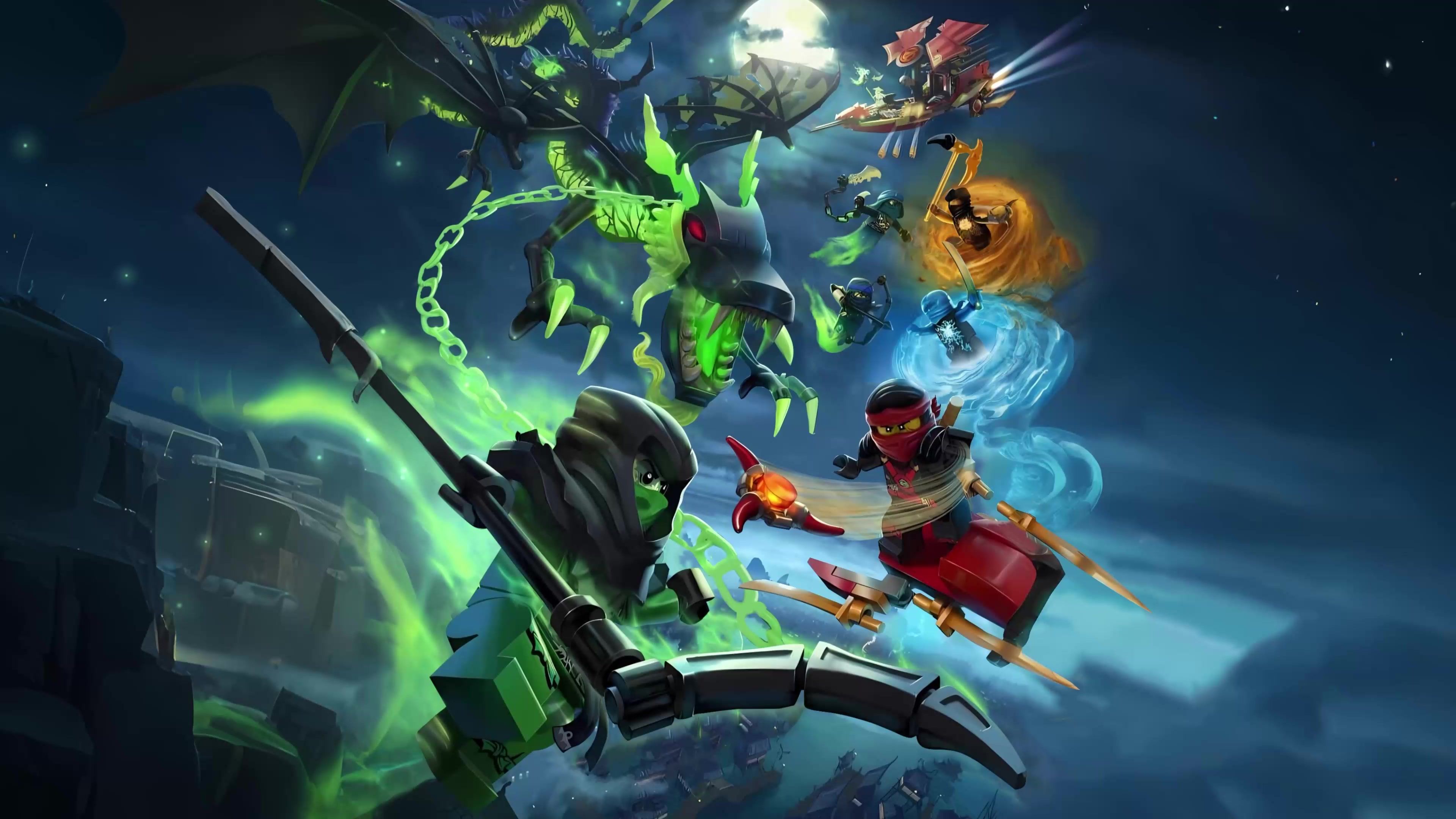 3840x2160 LEGO Ninjago Live Wallpaper