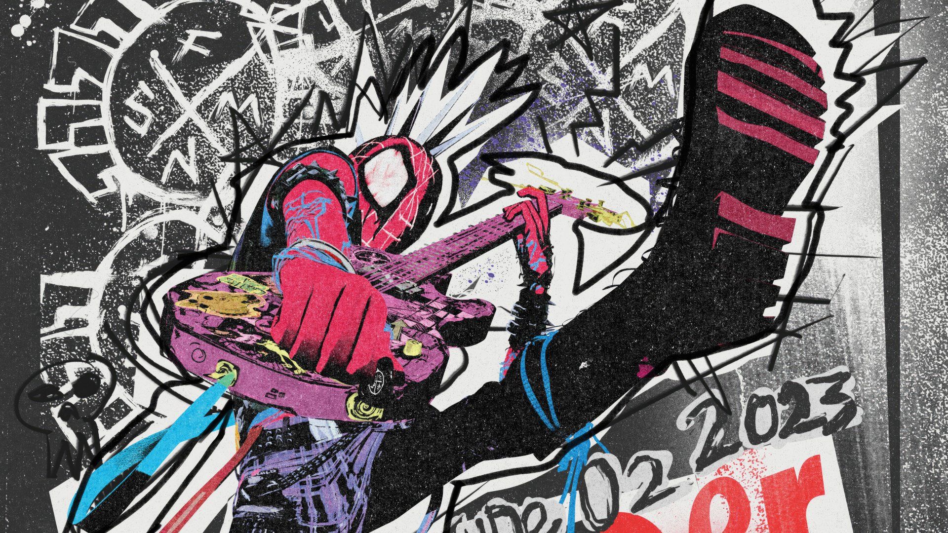 1920x1080 Spider Punk 4K Ultra HD Wallpaper Man: Across The Spider Versex4050