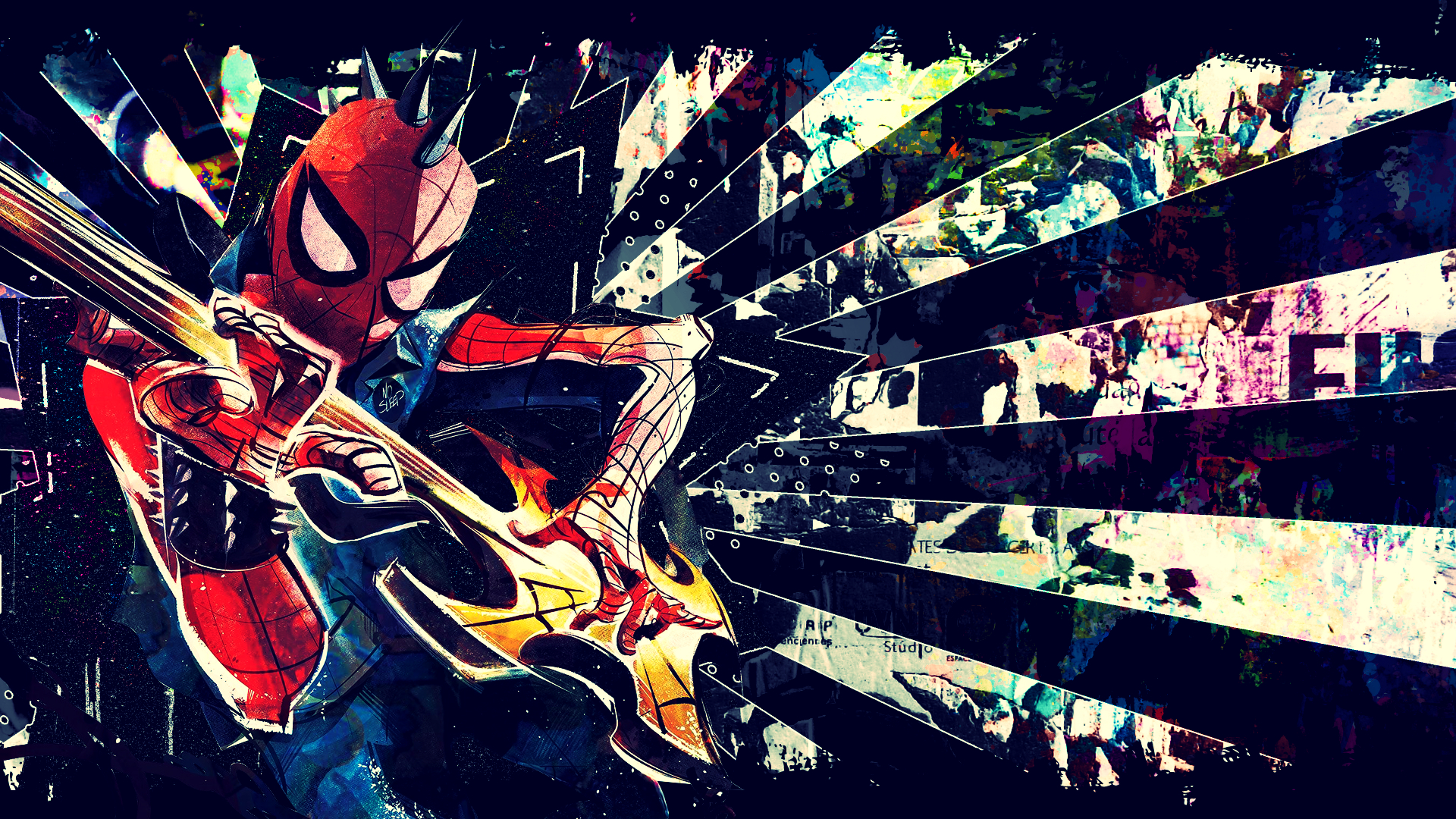 1920x1080 Spider Punk Cool Music Art Wallpaper, HD Artist 4K Wallpaper, Image and Background
