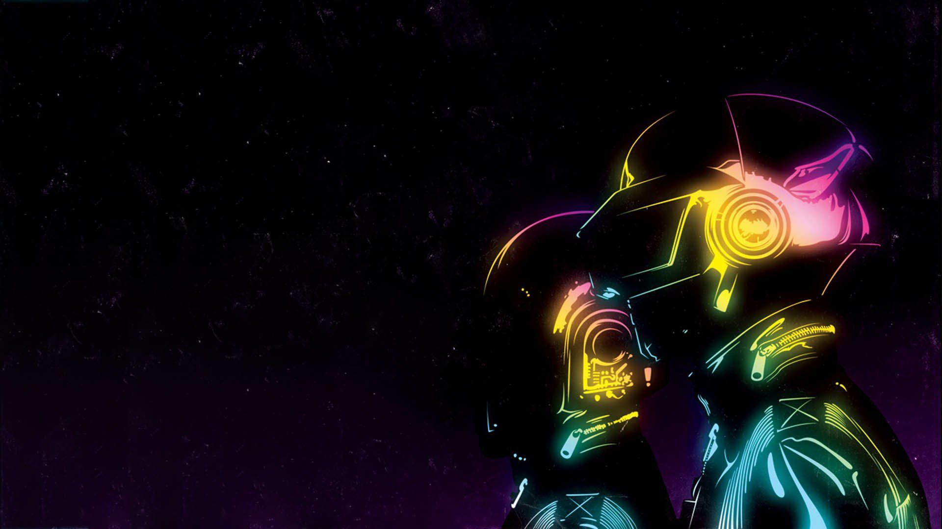 1920x1080 Daft Punk HD Wallpaper: Illuminate Your Music Vibesx1080