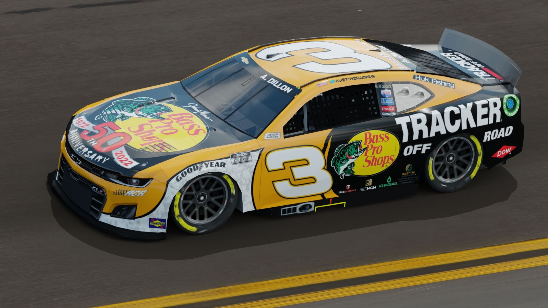 1920x1080 AUSTIN DILLON BASS PRO SHOPS 50 ANIVERSARY 2022