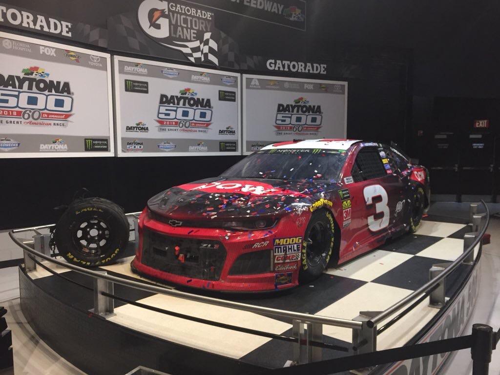 1024x768 I will never forget this years Daytona 500 and seeing Austin Dillon get the win, even got to see the winning car the next day! Only around 2 hours after it arrived