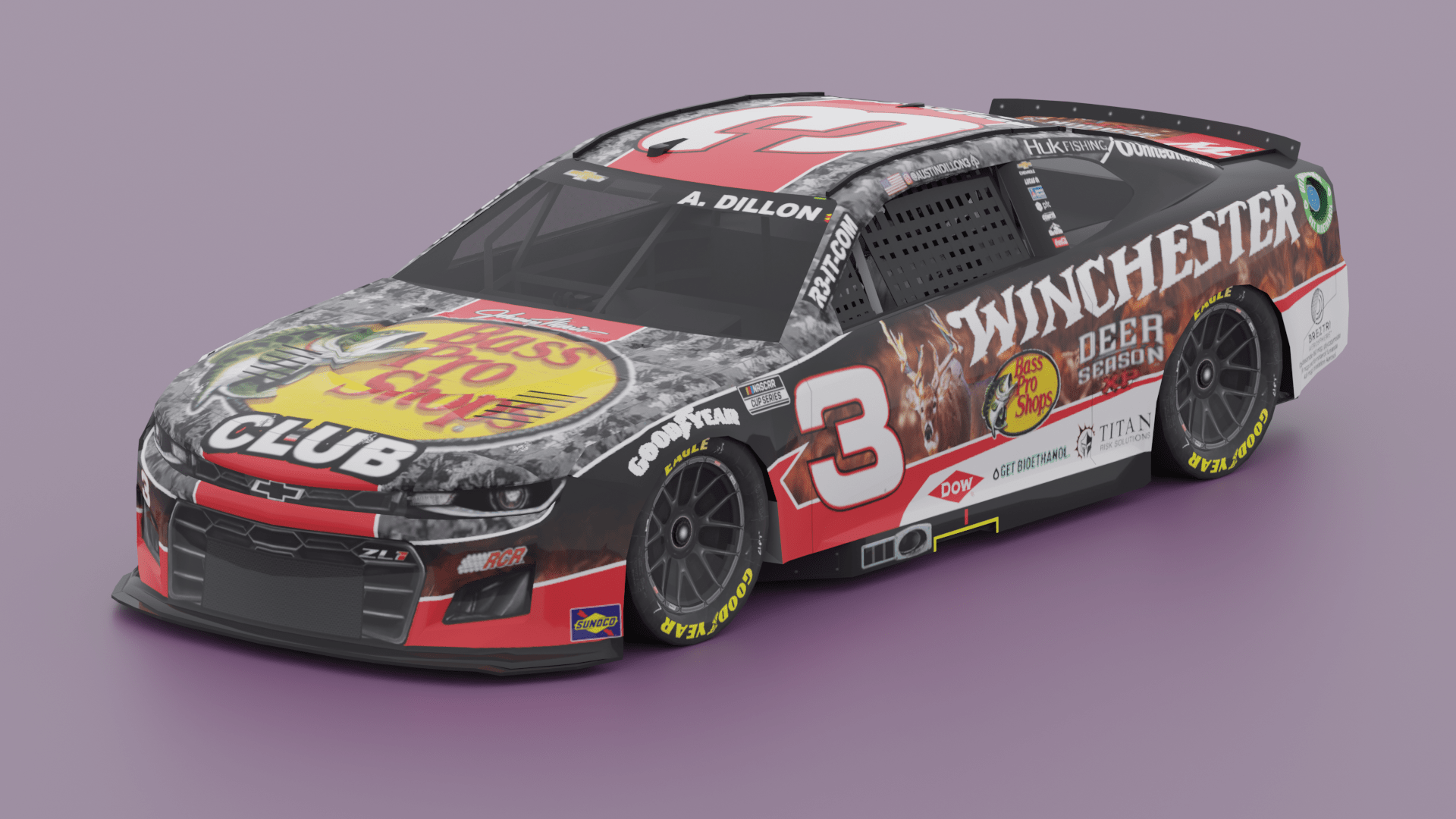 1920x1080 Austin Dillon 2025 Cook Out 400