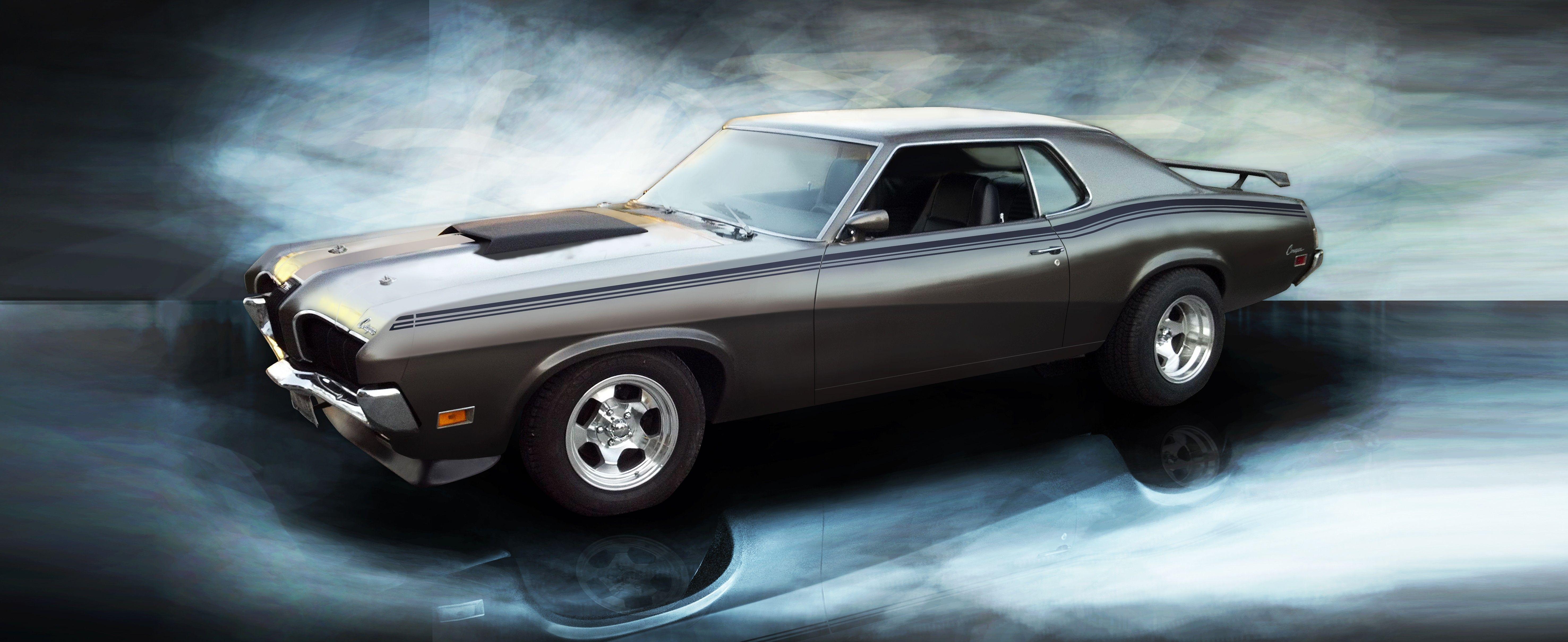 5906x2418 Mercury Cougar Wallpaper and Background Image