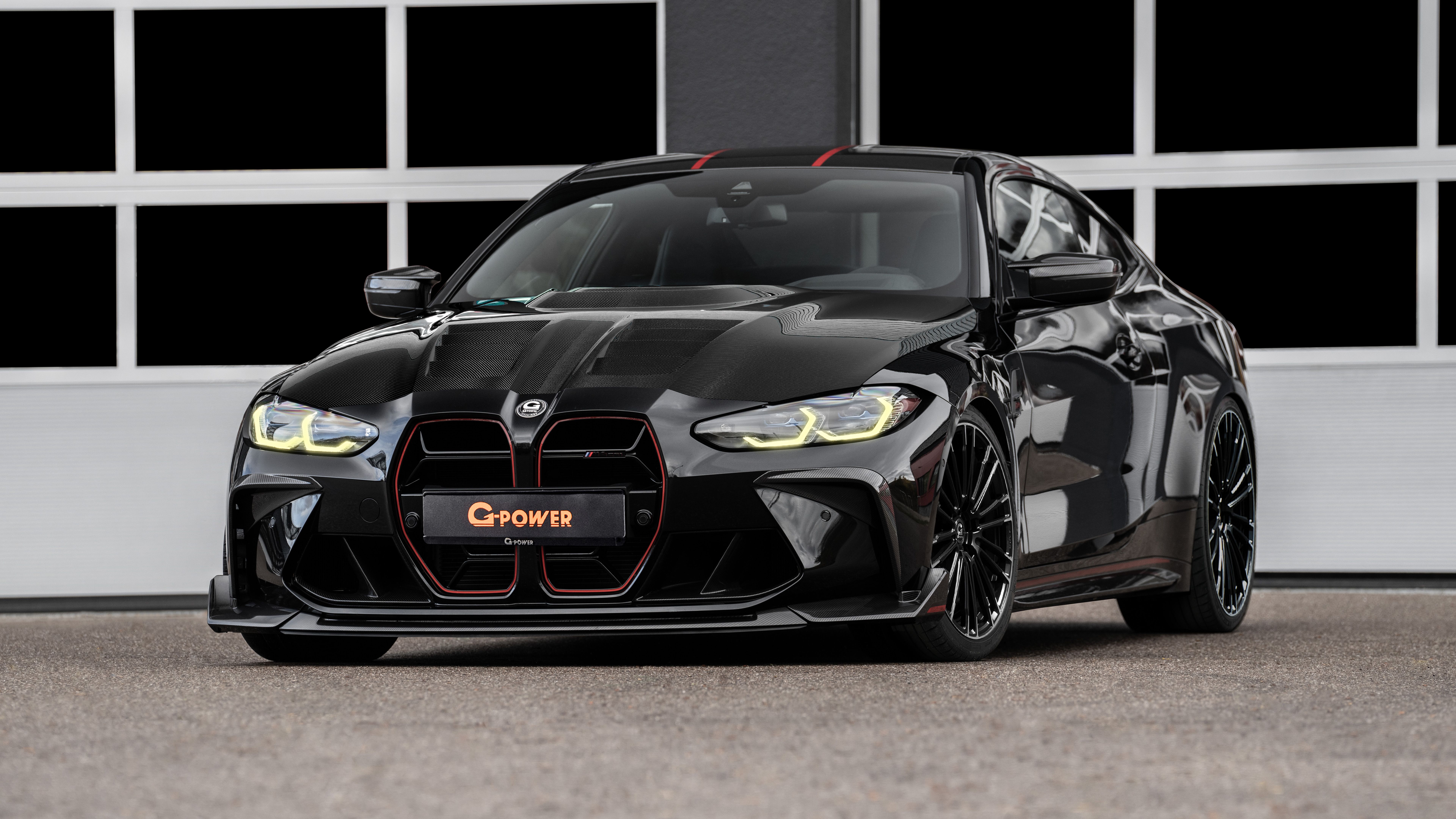 7680x4320 G Power Wallpaper 4K, BMW M4 CSL, 5K, 8K, Black Cars