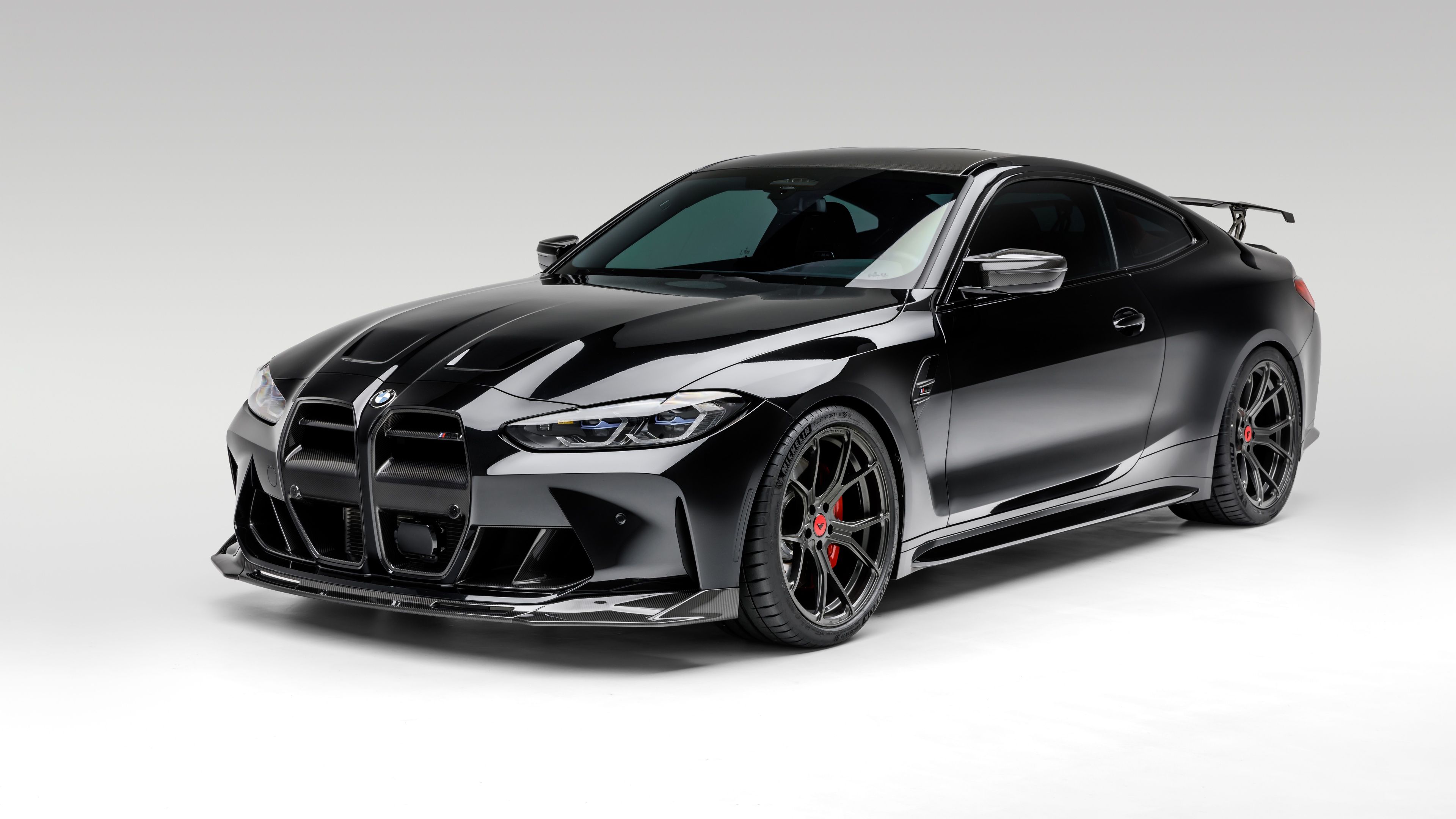 3840x2160 BMW M4 Wallpaper 4K, Vorsteiner, 5K, 8K, Black cars