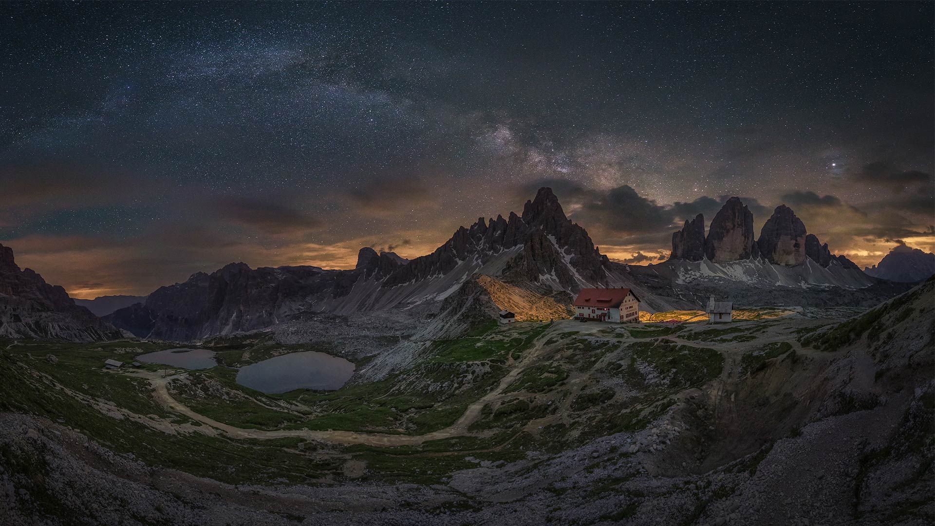 1920x1080 Bing image: The Tre Cime di Lavaredo, Italy Wallpaper Gallery