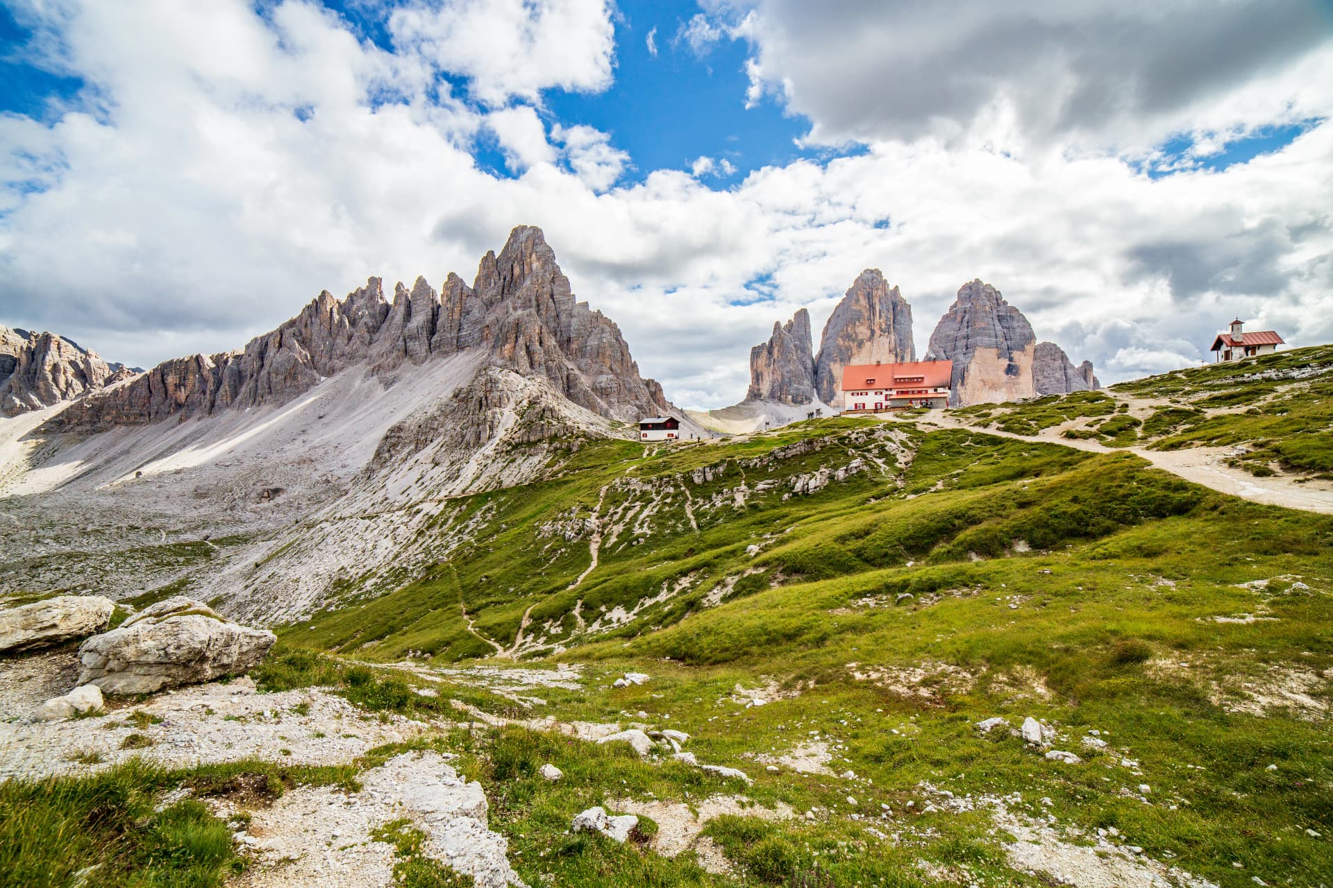 1920x1280 Tre Cime Di Lavaredo Hut To Hut Hiking Tour To Hut Hiking Dolomites