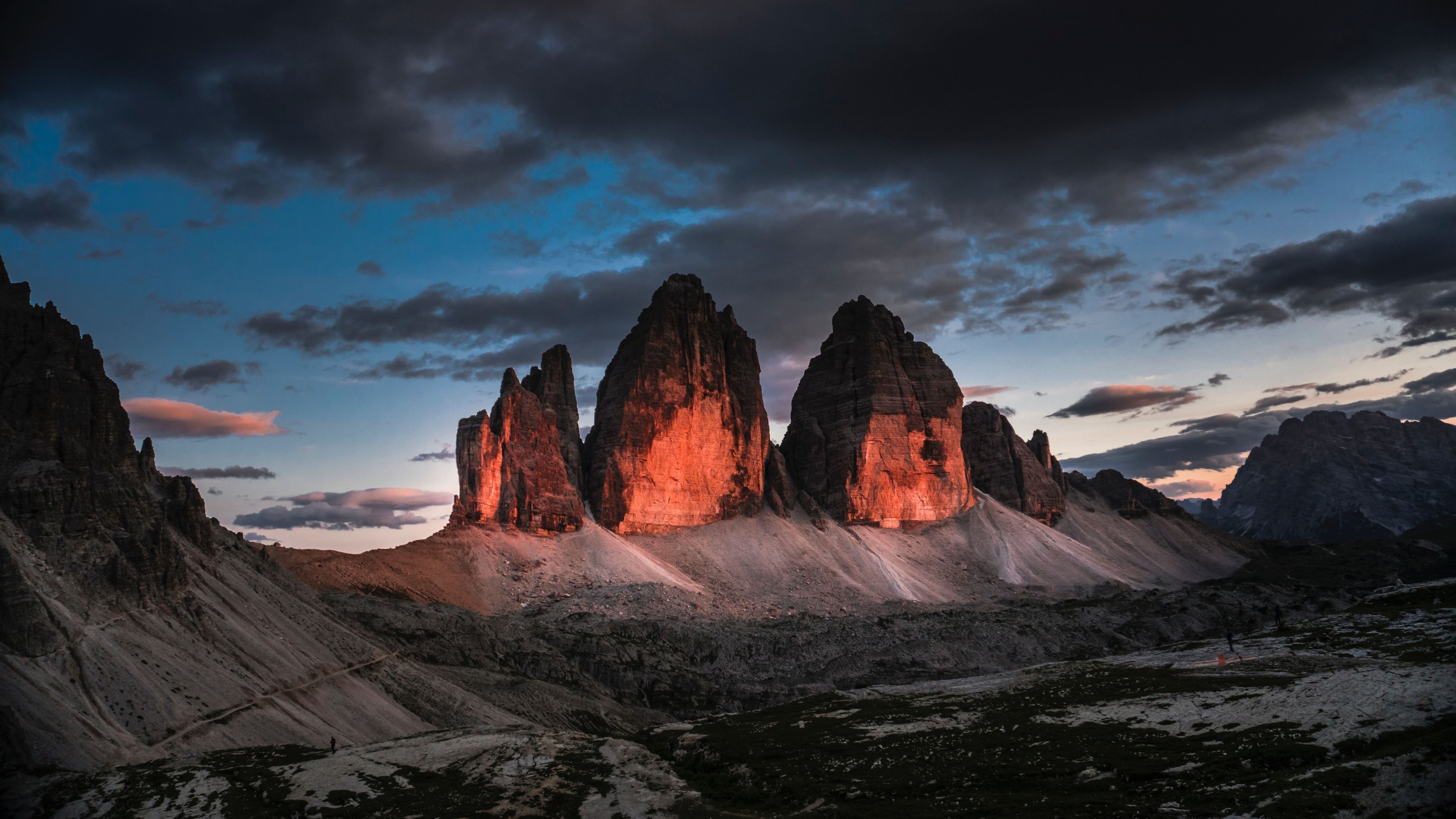 5120x2880 tre cime di lavaredo 5k iMac Wallpaper Download