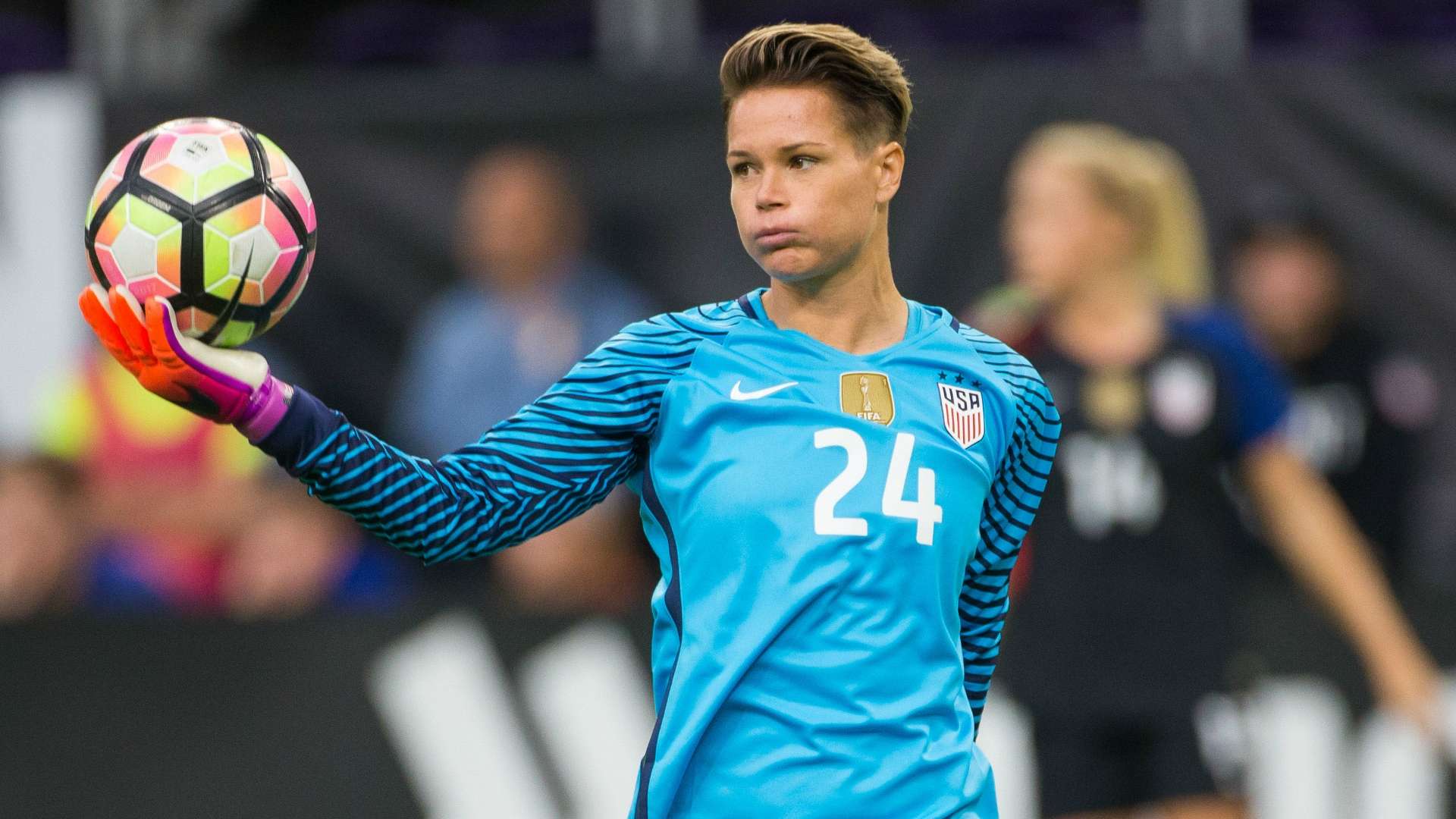 1920x1080 Stepping in for Hope Solo: Alyssa Naeher, Ashlyn Harris bidding for USWNT's No. 1 role at SheBelieves Cup. Goal.com English Oman