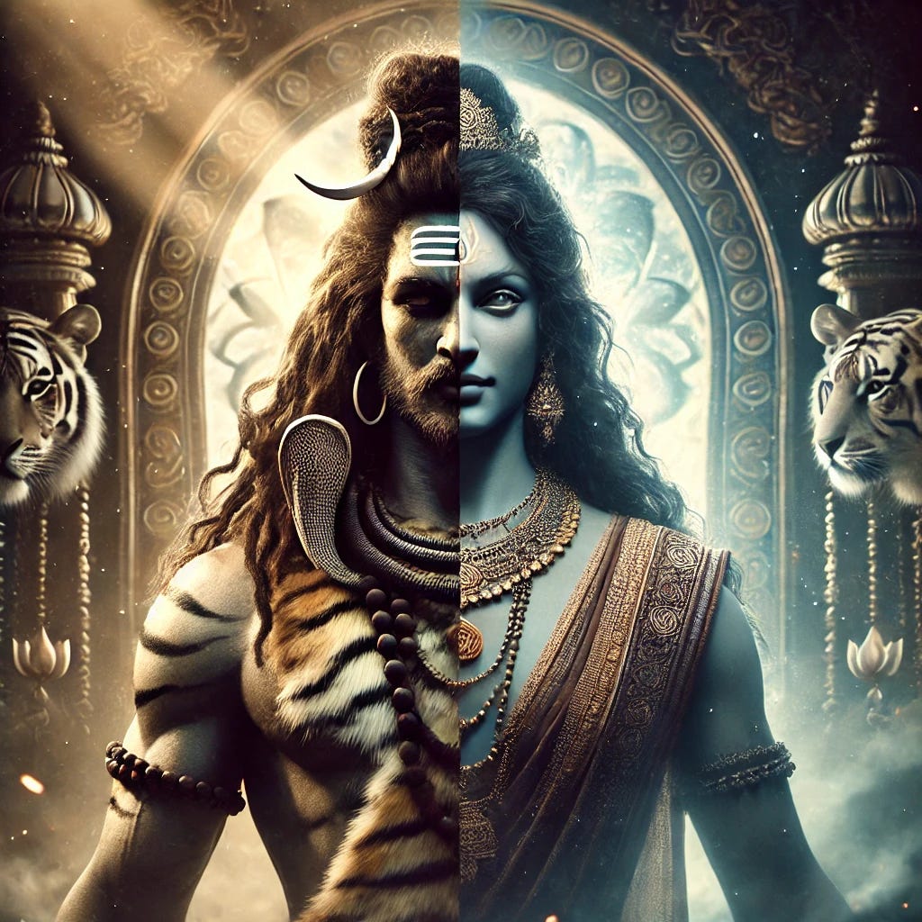 1024x1024 Myth of the Day: Ardhanarishvara