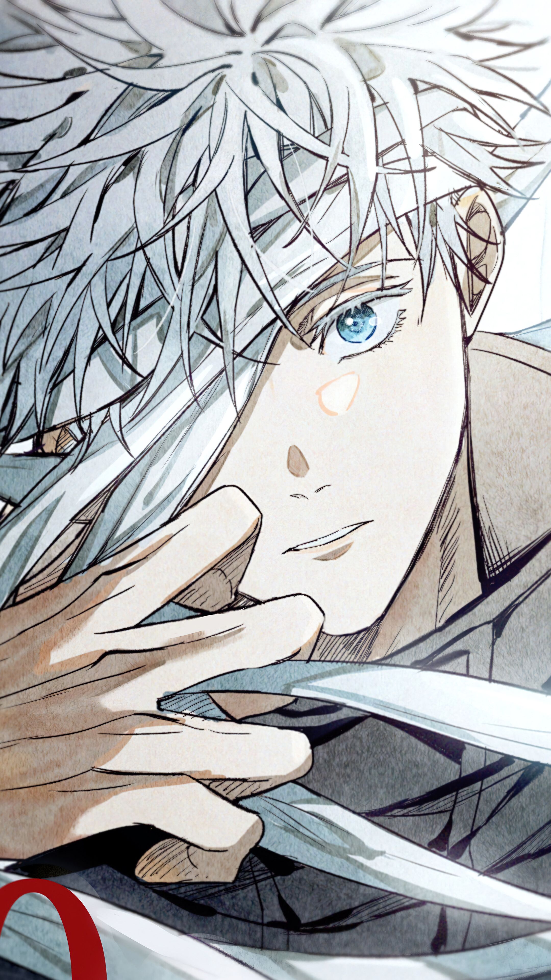 2160x3840 Satoru Gojo Jujutsu Kaisen 0 Wallpaper iPhone Phone 4K e