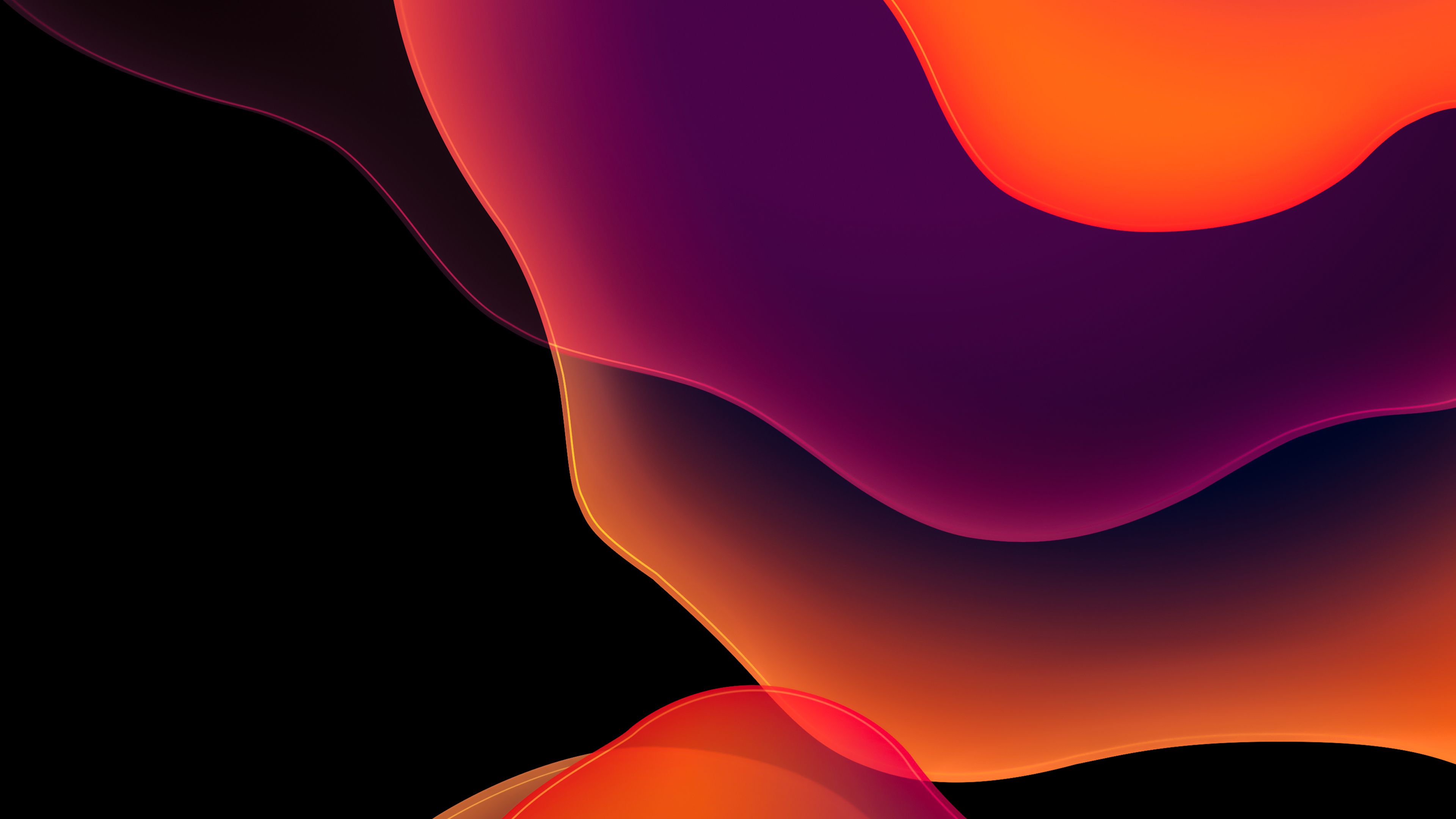 3840x2160 Red Macbook Wallpaper