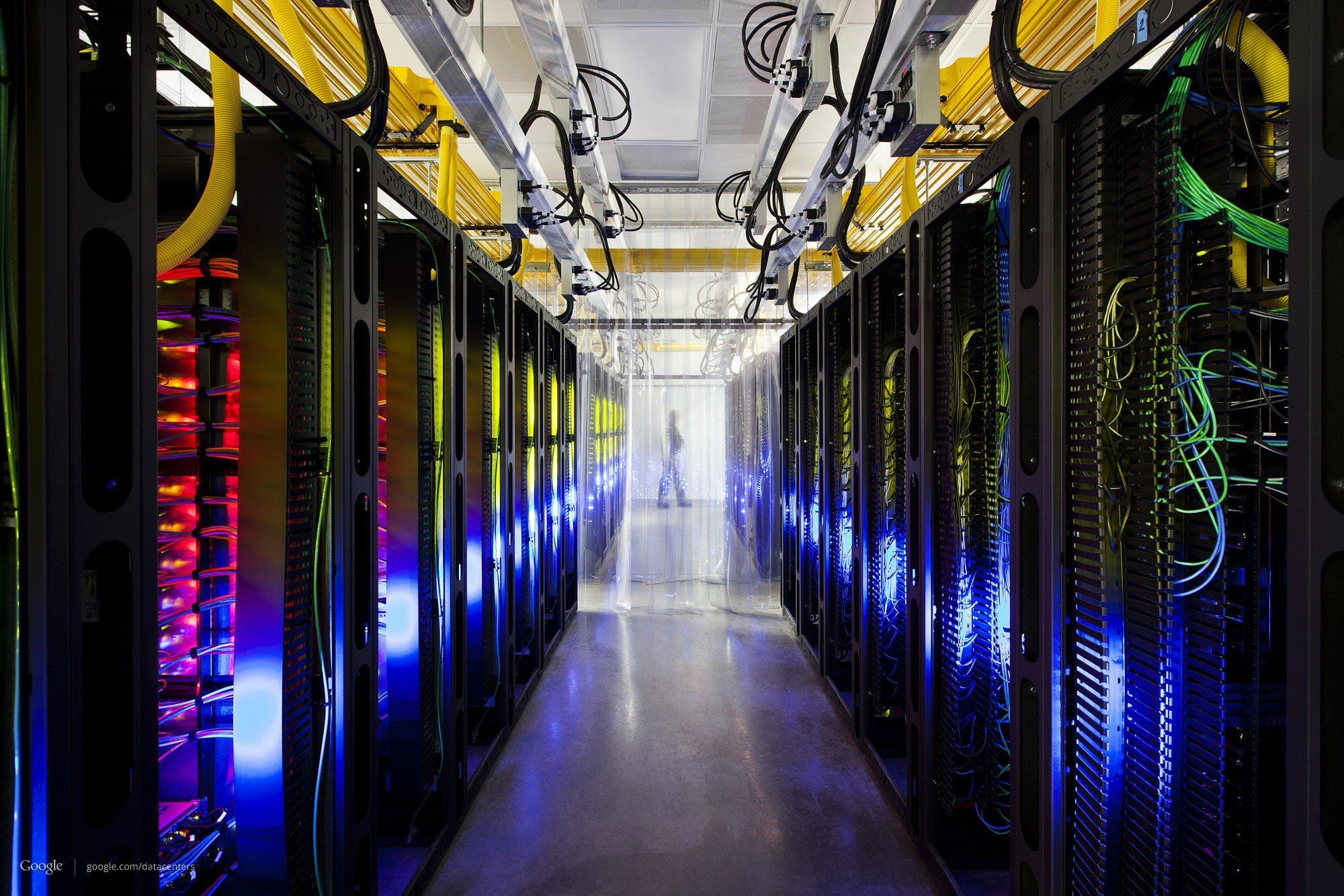 2000x1333 Google, Datacenter, Server, Network Wallpaper HD / Desktop and Mobile Background