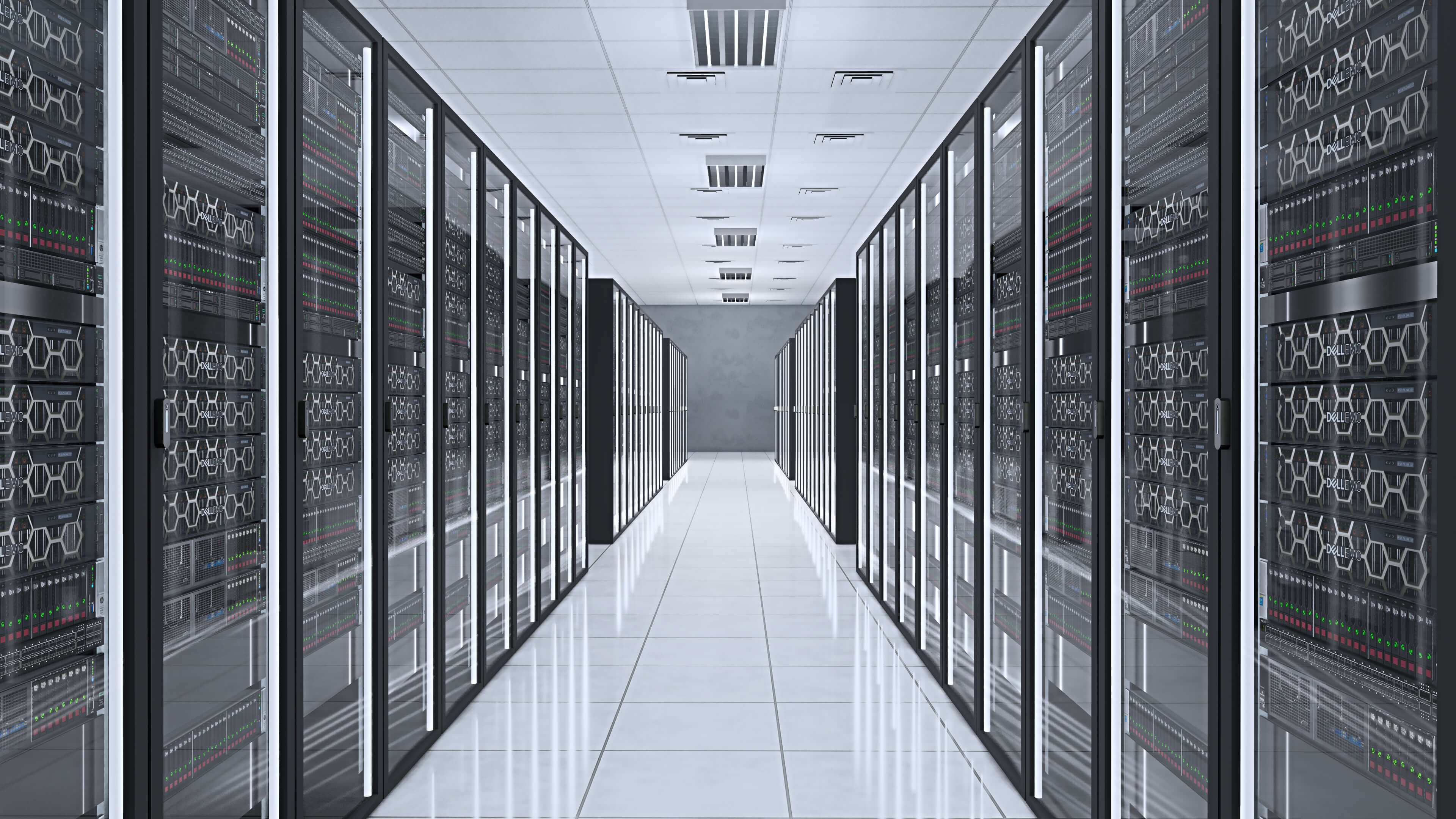 3840x2160 Data Center Server Room