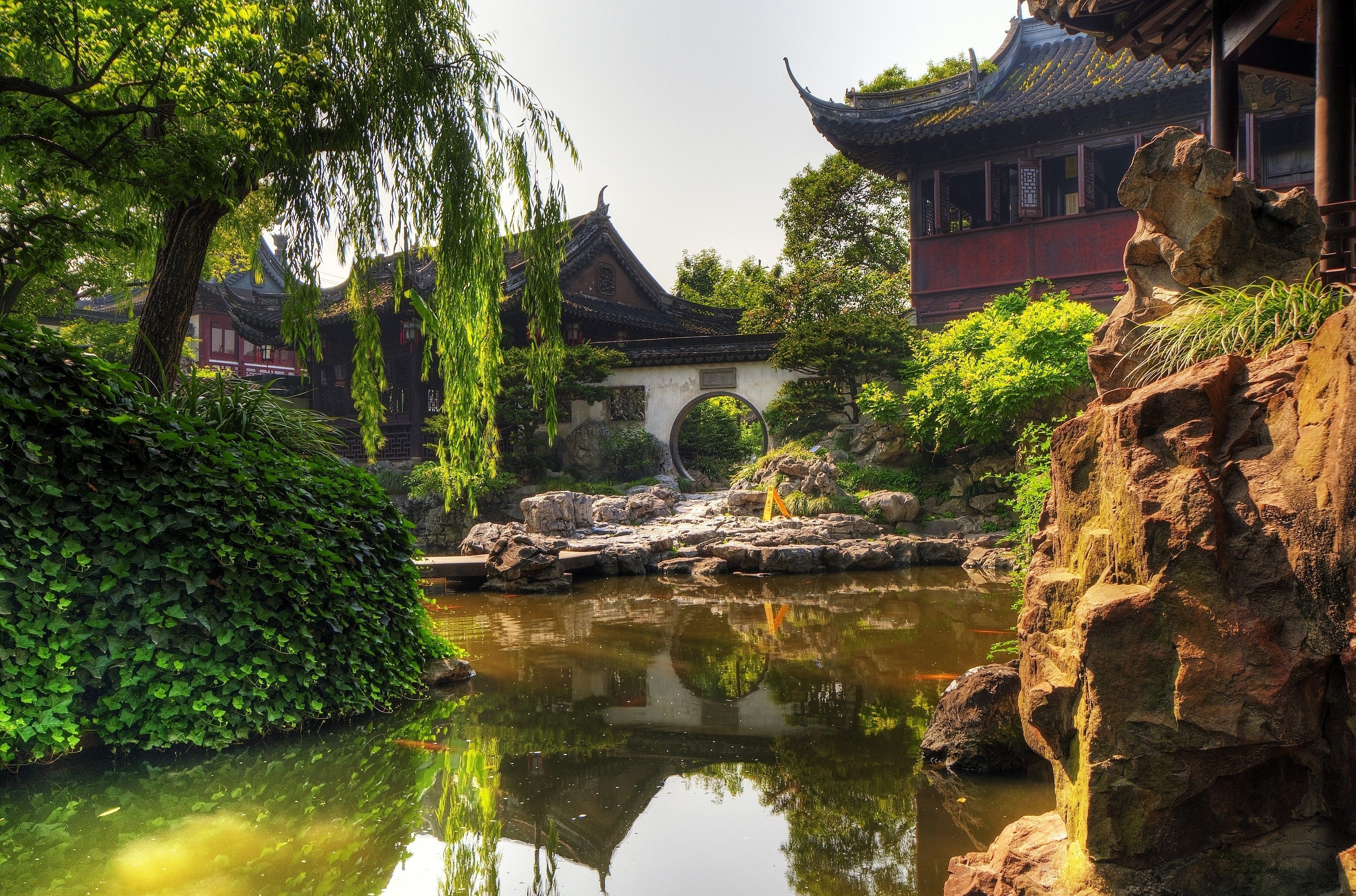 3264x2157 Yuyuan Garden, Shanghai, China