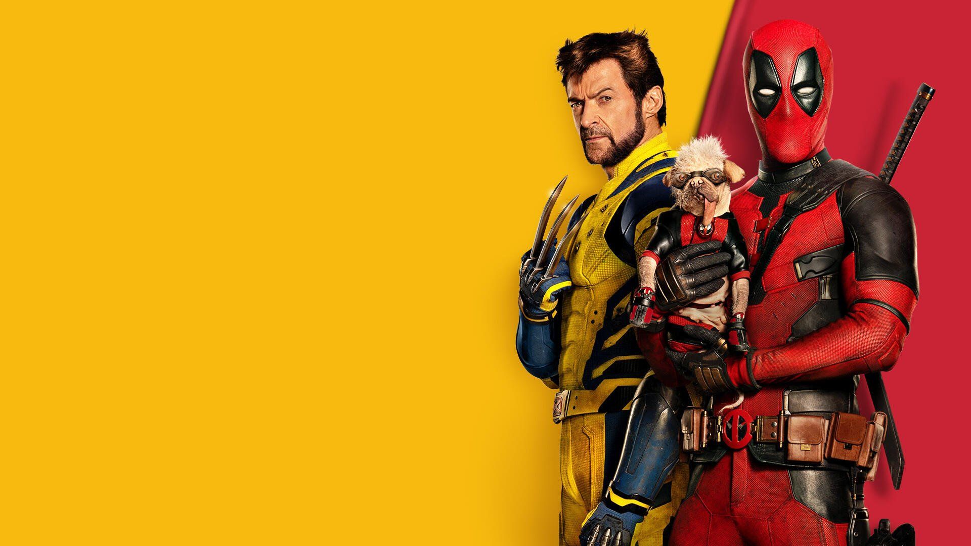1920x1080 Deadpool & Wolverine HD Wallpaper: Dynamic Duo in Actionx1080
